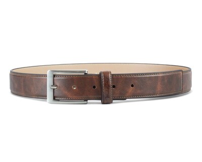 Foto 1 | Foto 1 | Cinturón de Piel para Hombre Michel Domit Café