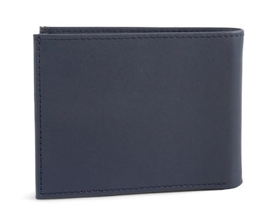 Foto 2 | Foto 2 | Cartera de Piel para Hombre Michel Domit Azul Marino