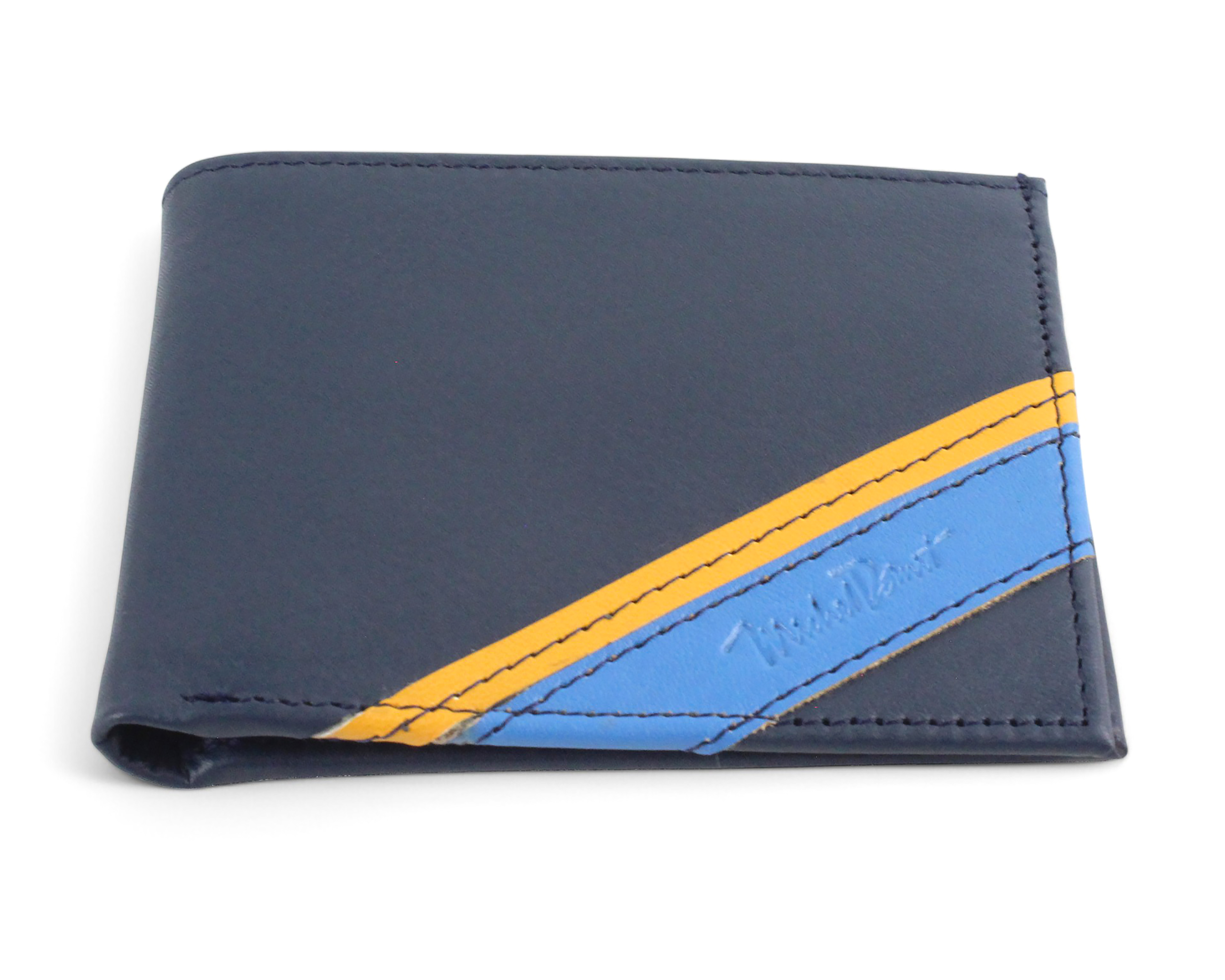 Foto 6 pulgar | Foto 5 | Cartera de Piel para Hombre Michel Domit Azul Marino