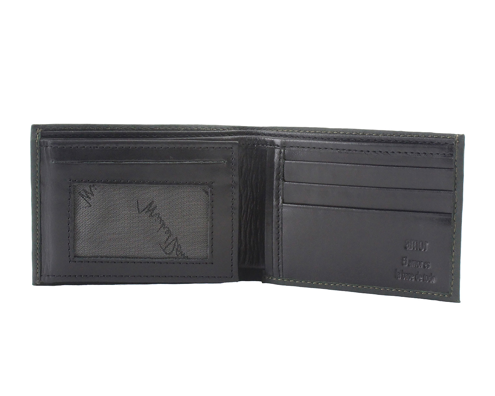 Foto 4 pulgar | Foto 3 | Cartera de Piel para Hombre Michel Domit Verde