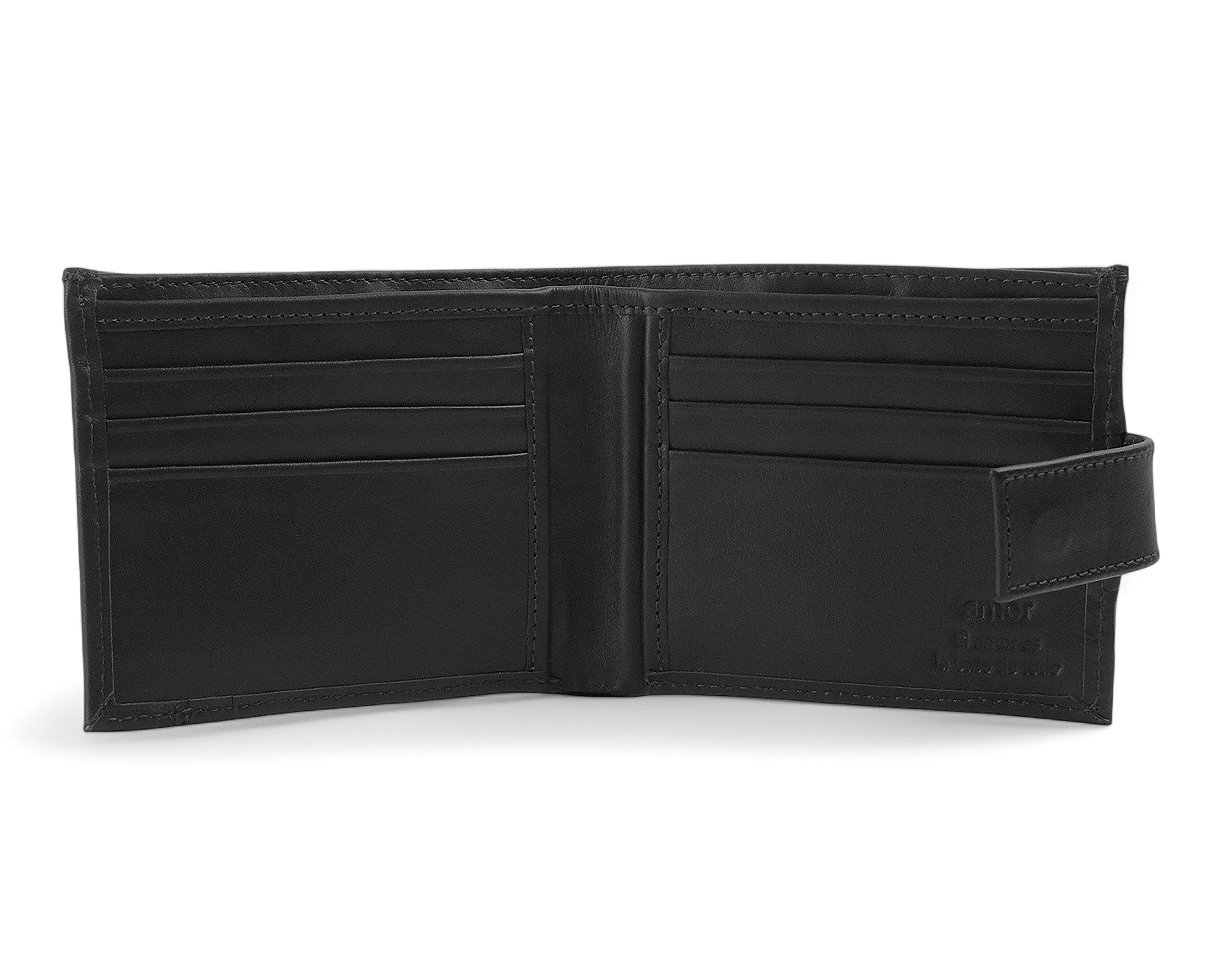 Foto 4 pulgar | Foto 3 | Cartera de Piel para Hombre Michel Domit Negra