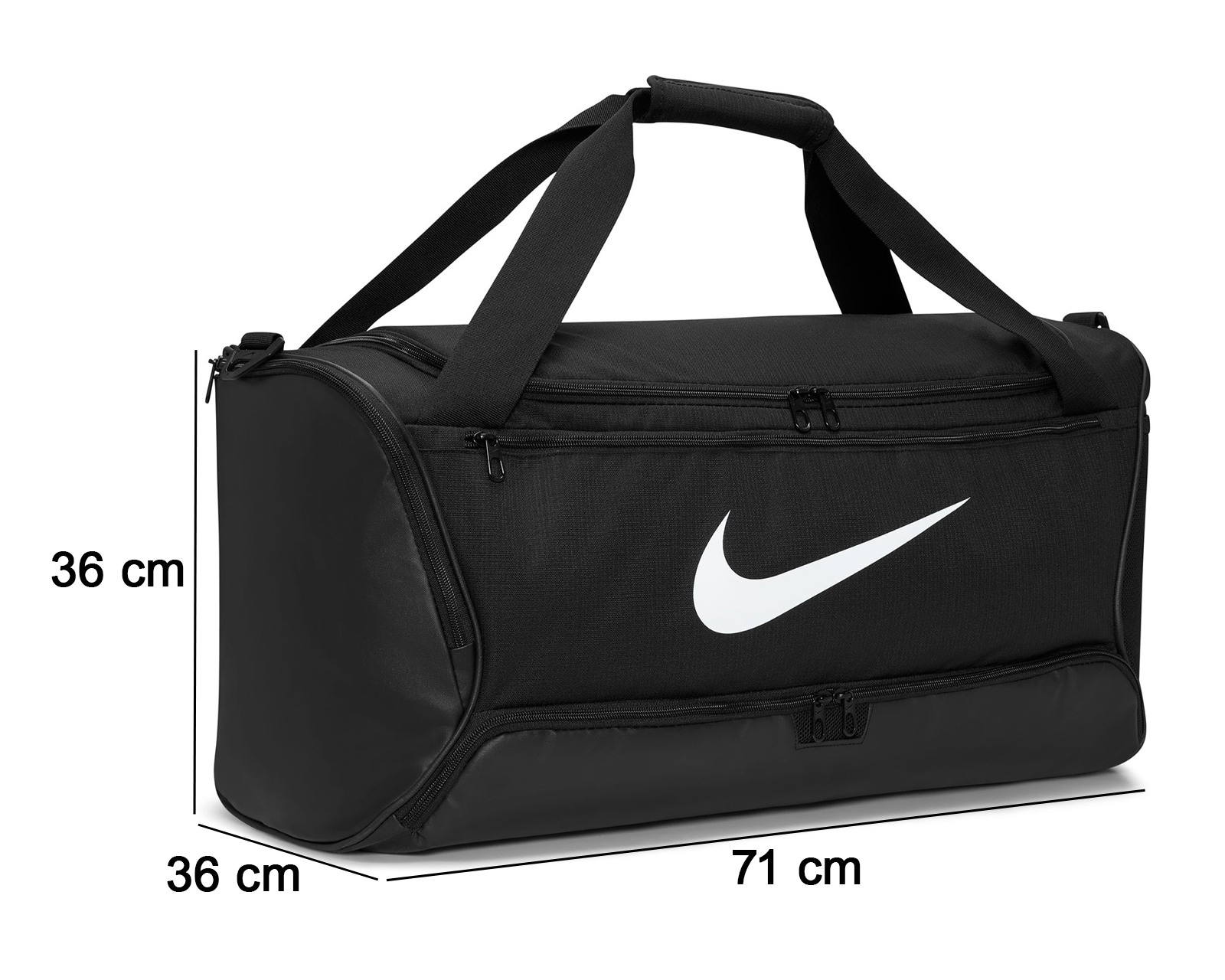 Foto 11 pulgar | Foto 10 | Maleta Deportiva Nike Brasilia 9.5 Negra