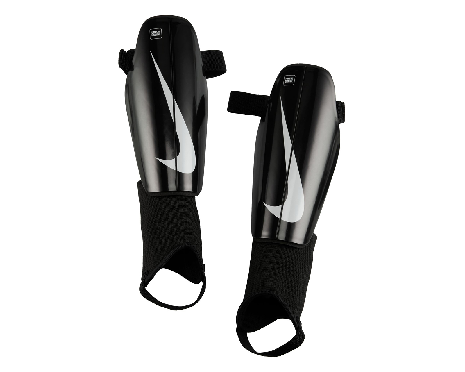 Espinilleras para Futbol Nike Charge Negras Medianas