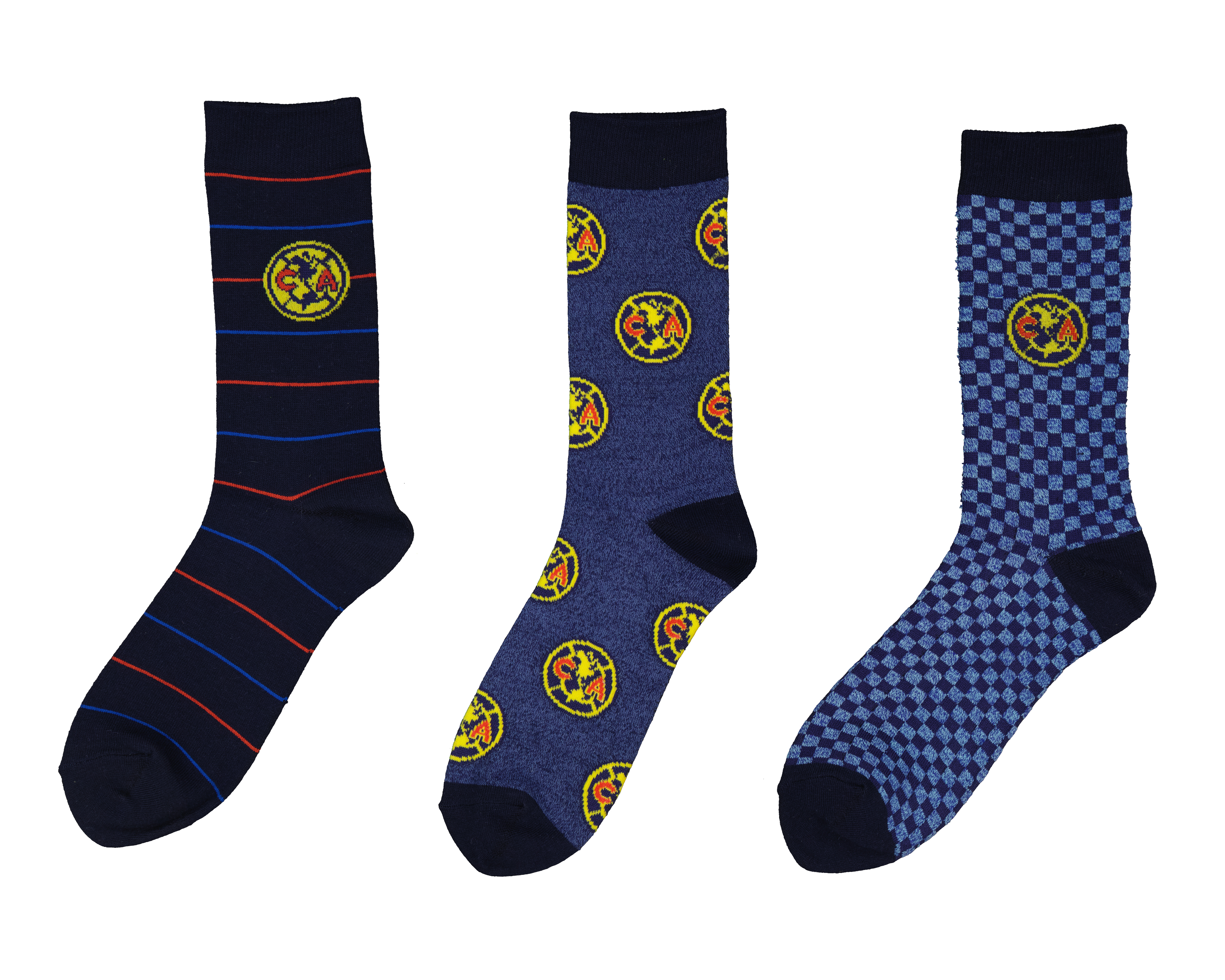 Calcetas Largas Club América para Hombre 3 Pares
