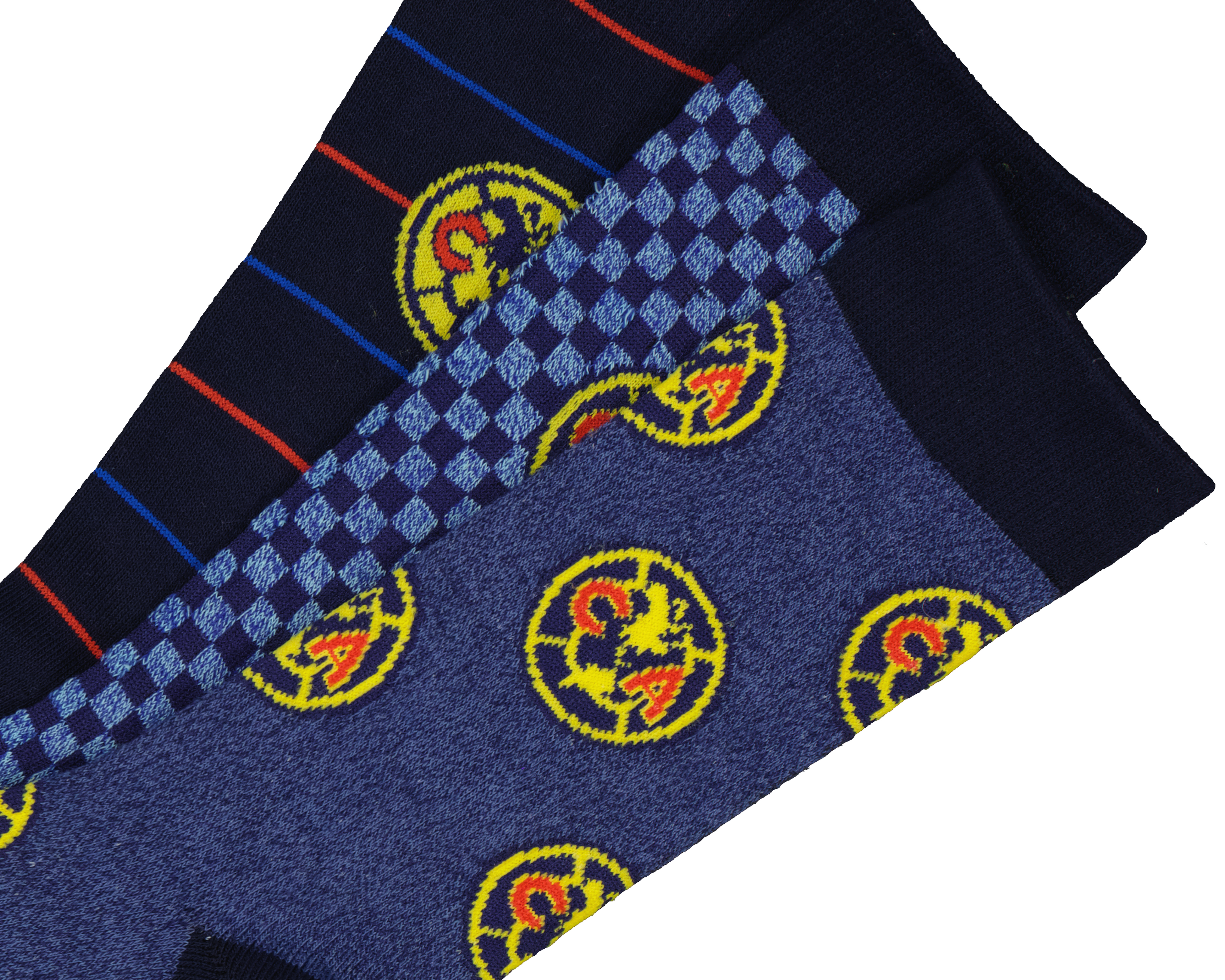 Foto 3 pulgar | Foto 2 | Calcetas Largas Club América para Hombre 3 Pares