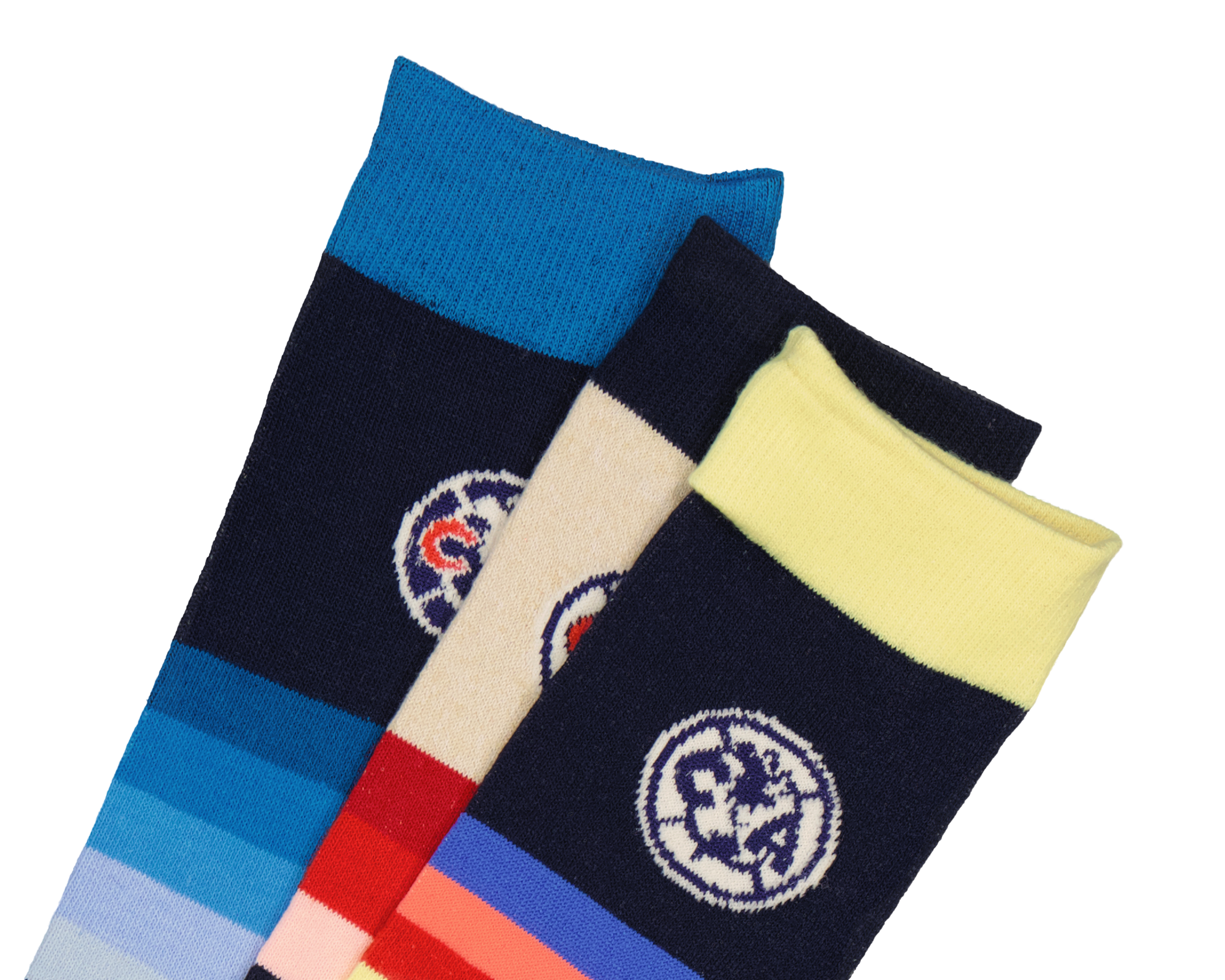 Foto 2 | Foto 2 | Calcetas Largas Club América para Hombre 3 Pares