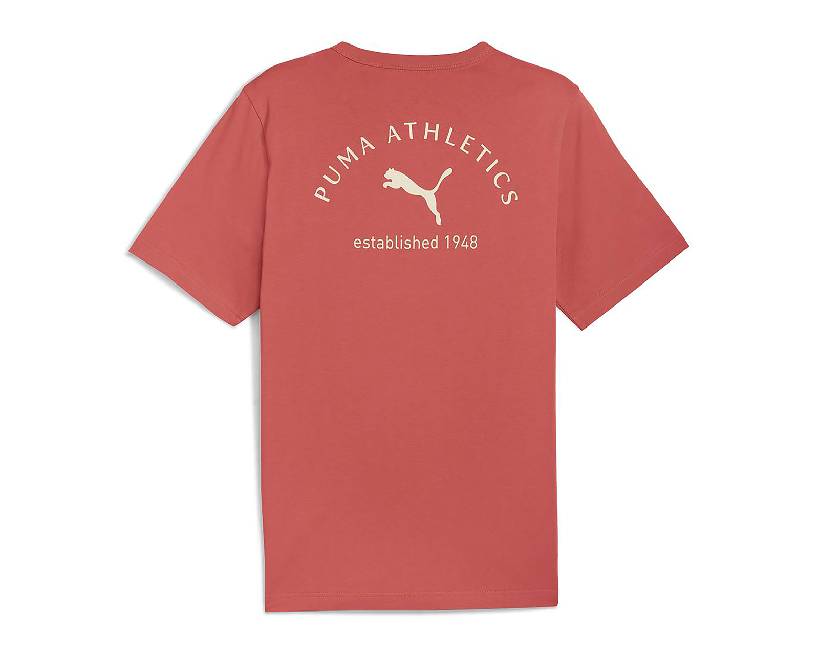 Foto 3 pulgar | Foto 2 | Playera de Cuello Redondo Roja Puma para Hombre