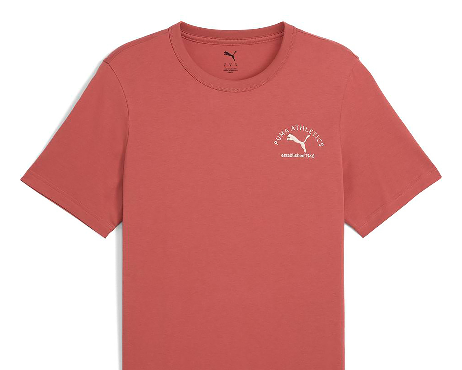 Foto 4 pulgar | Foto 3 | Playera de Cuello Redondo Roja Puma para Hombre