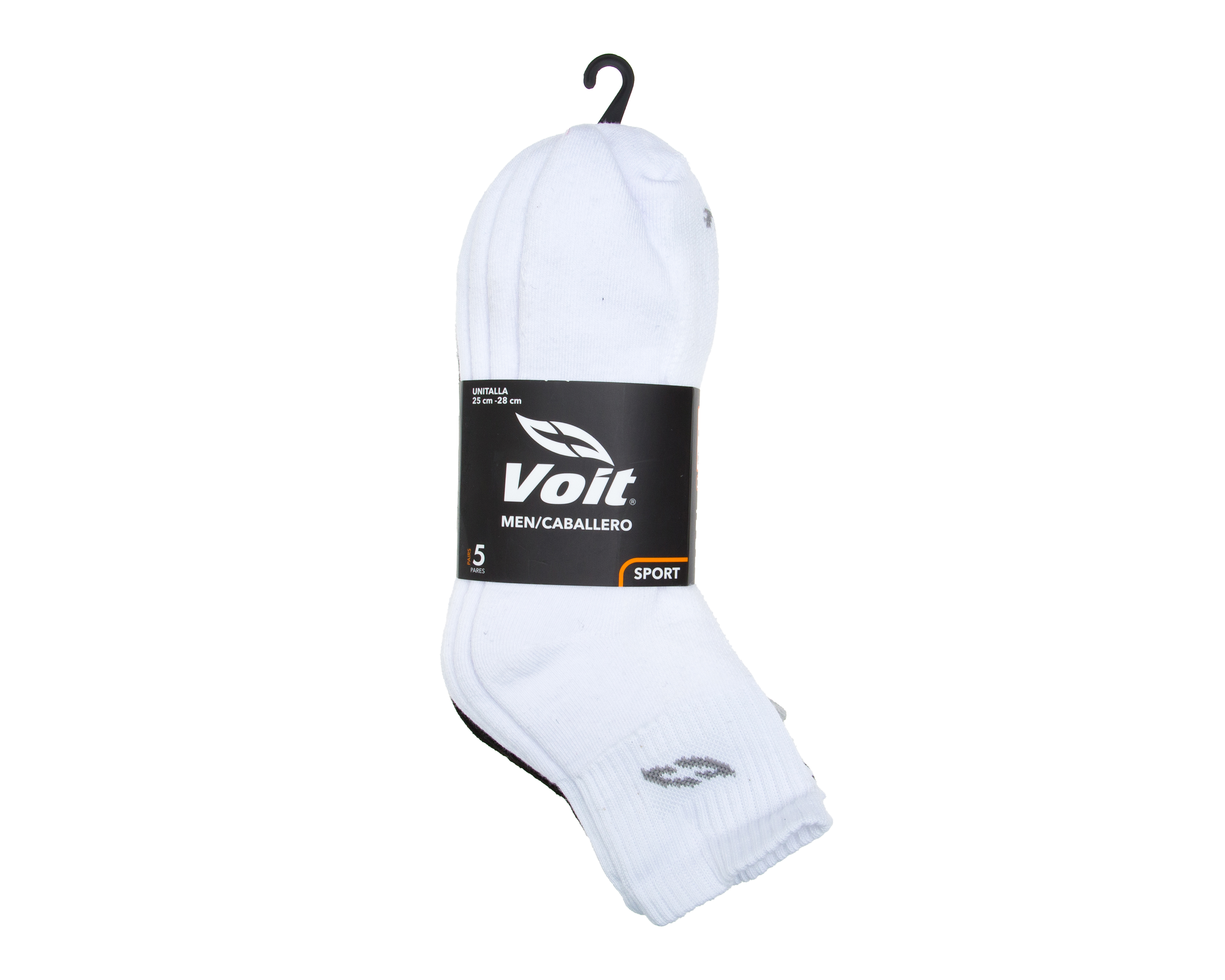 Foto 4 pulgar | Foto 3 | Calcetas Deportivas Voit para Hombre 5 Pares