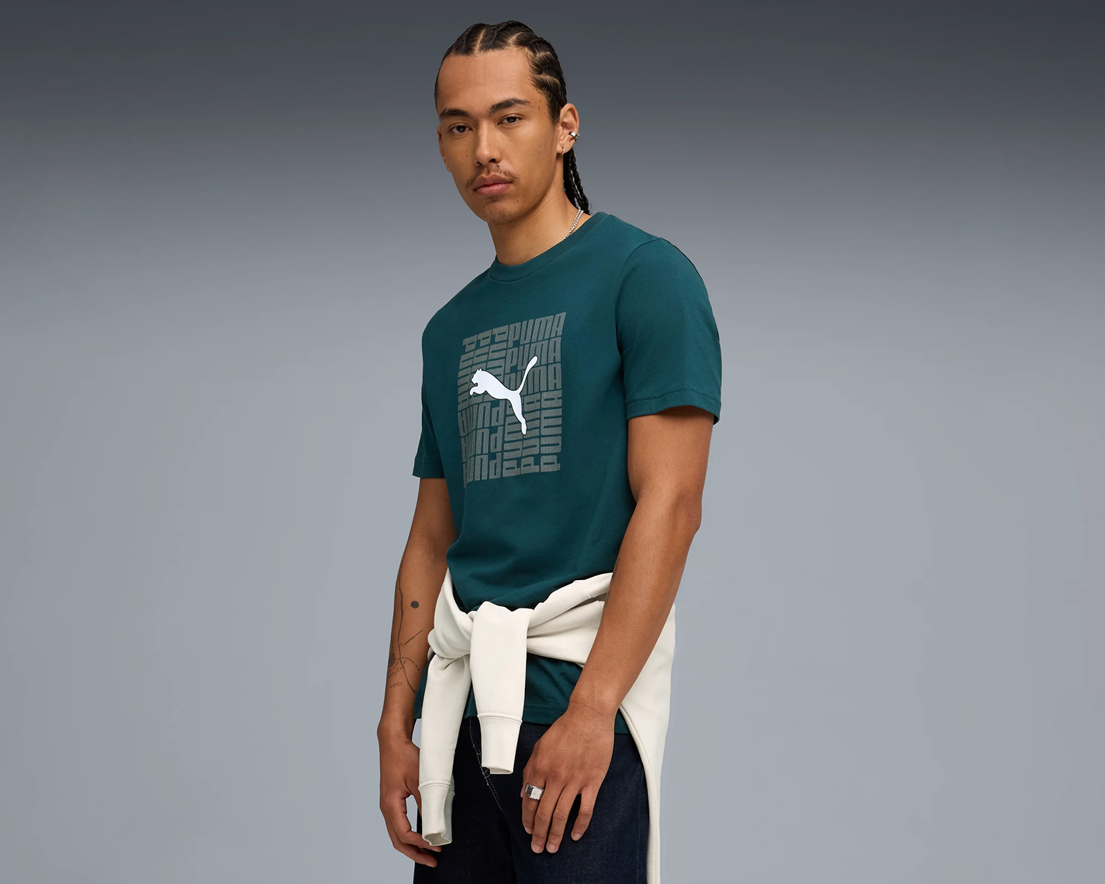 Playera Deportiva Puma Graphic para Hombre