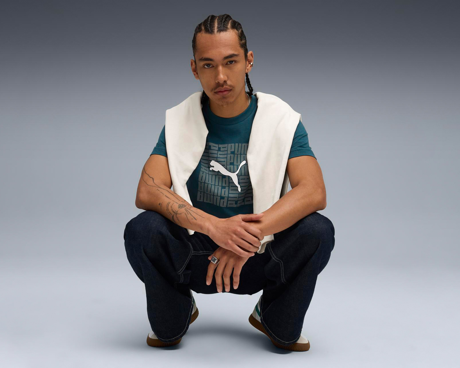 Foto 4 pulgar | Foto 3 | Playera Deportiva Puma Graphic para Hombre