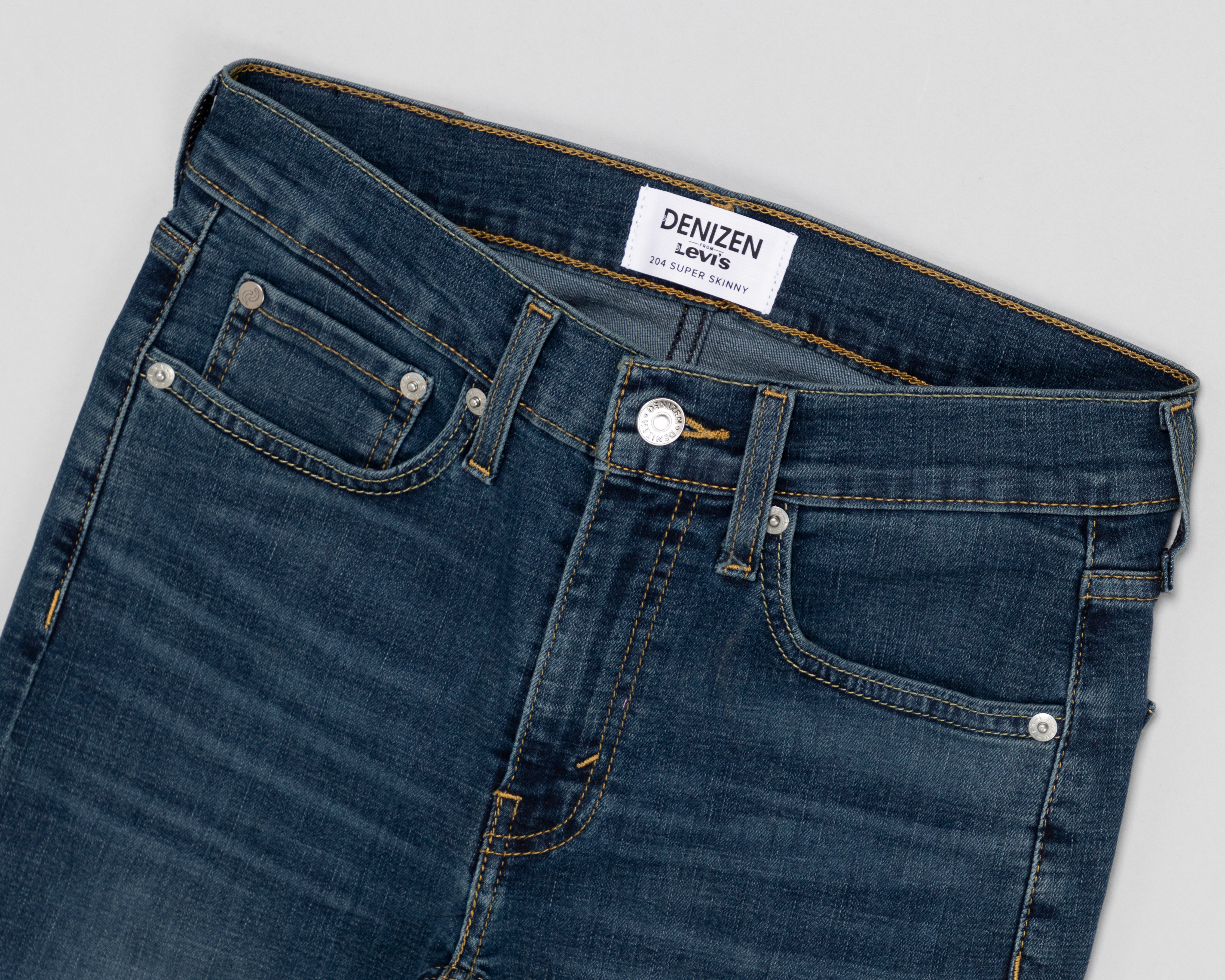Foto 4 pulgar | Foto 3 | Jeans Super Skinny Denizen 204 para Hombre
