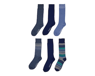 Foto 1 | Foto 1 | Calcetas Largas de Vestir Fruit Of The Loom para Hombre 6 Pares