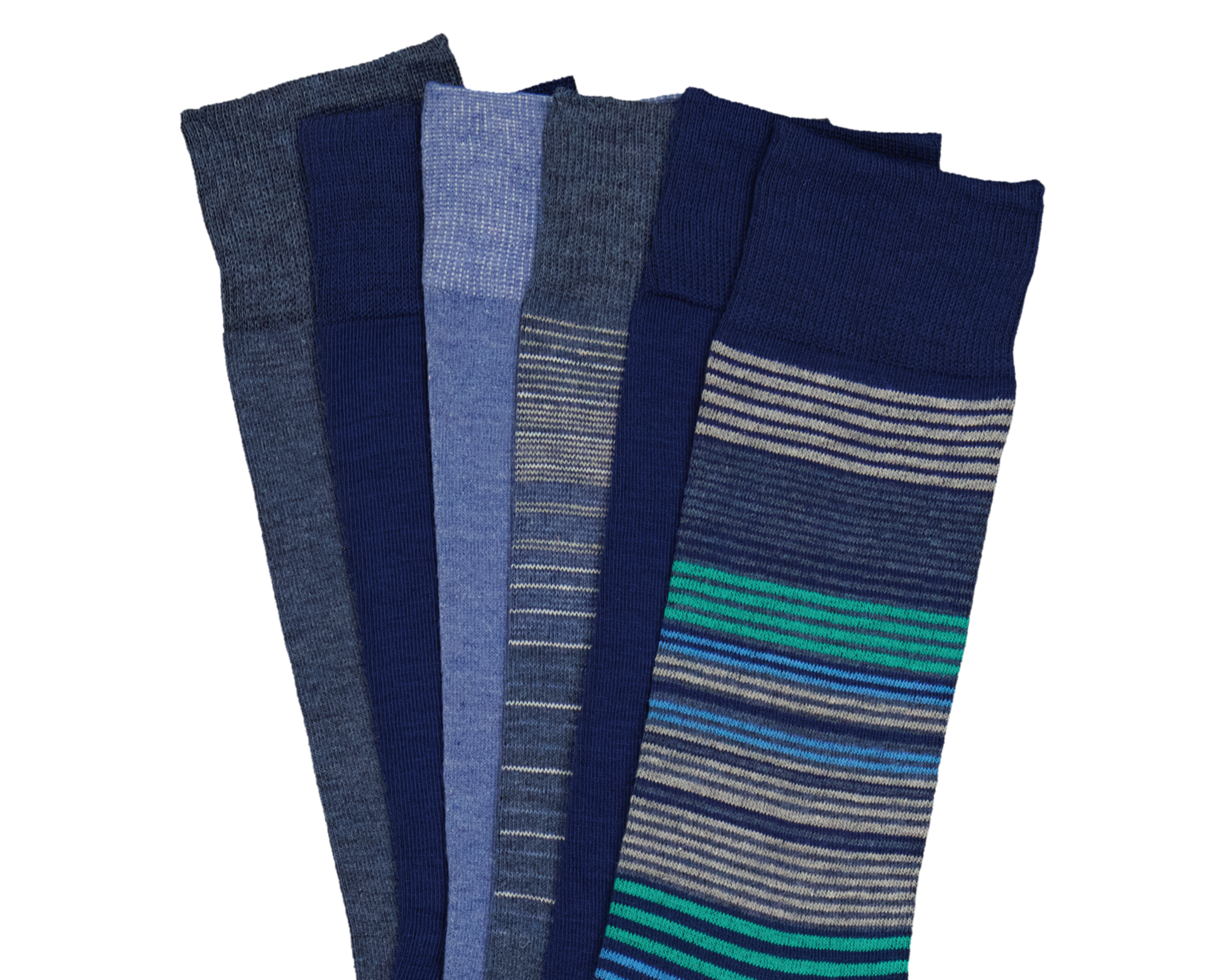 Foto 3 pulgar | Foto 2 | Calcetas Largas de Vestir Fruit Of The Loom para Hombre 6 Pares