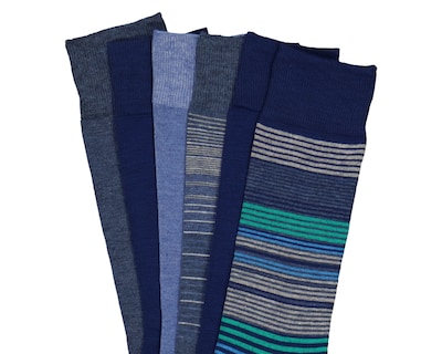 Foto 2 | Foto 2 | Calcetas Largas de Vestir Fruit Of The Loom para Hombre 6 Pares