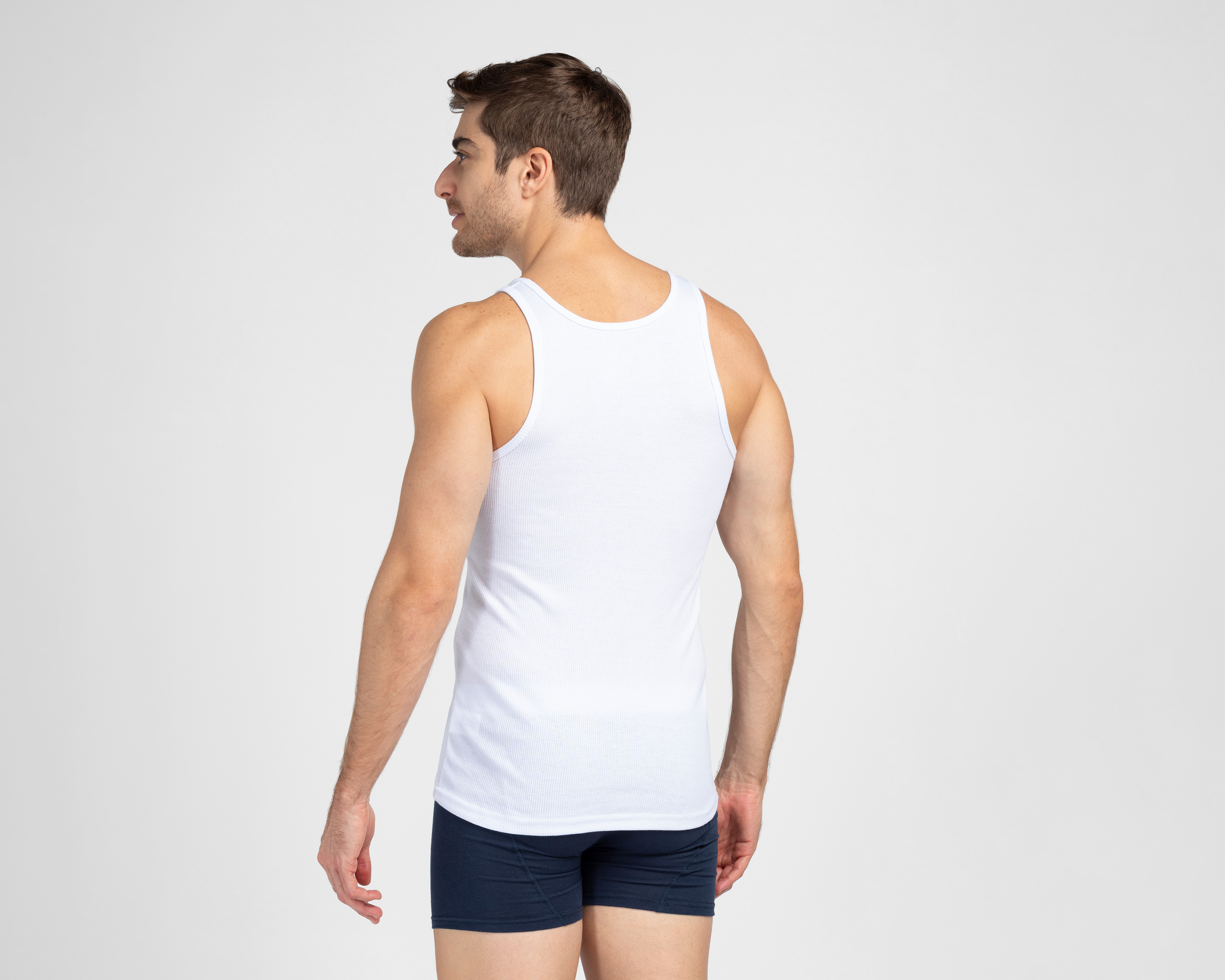Foto 4 pulgar | Foto 3 | Camiseta Interior Cuello Redondo Umbro para Hombre 3 Piezas