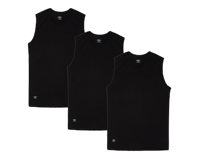 Foto 1 | Foto 1 | Camiseta Interior Cuello Redondo Umbro para Hombre 3 Piezas