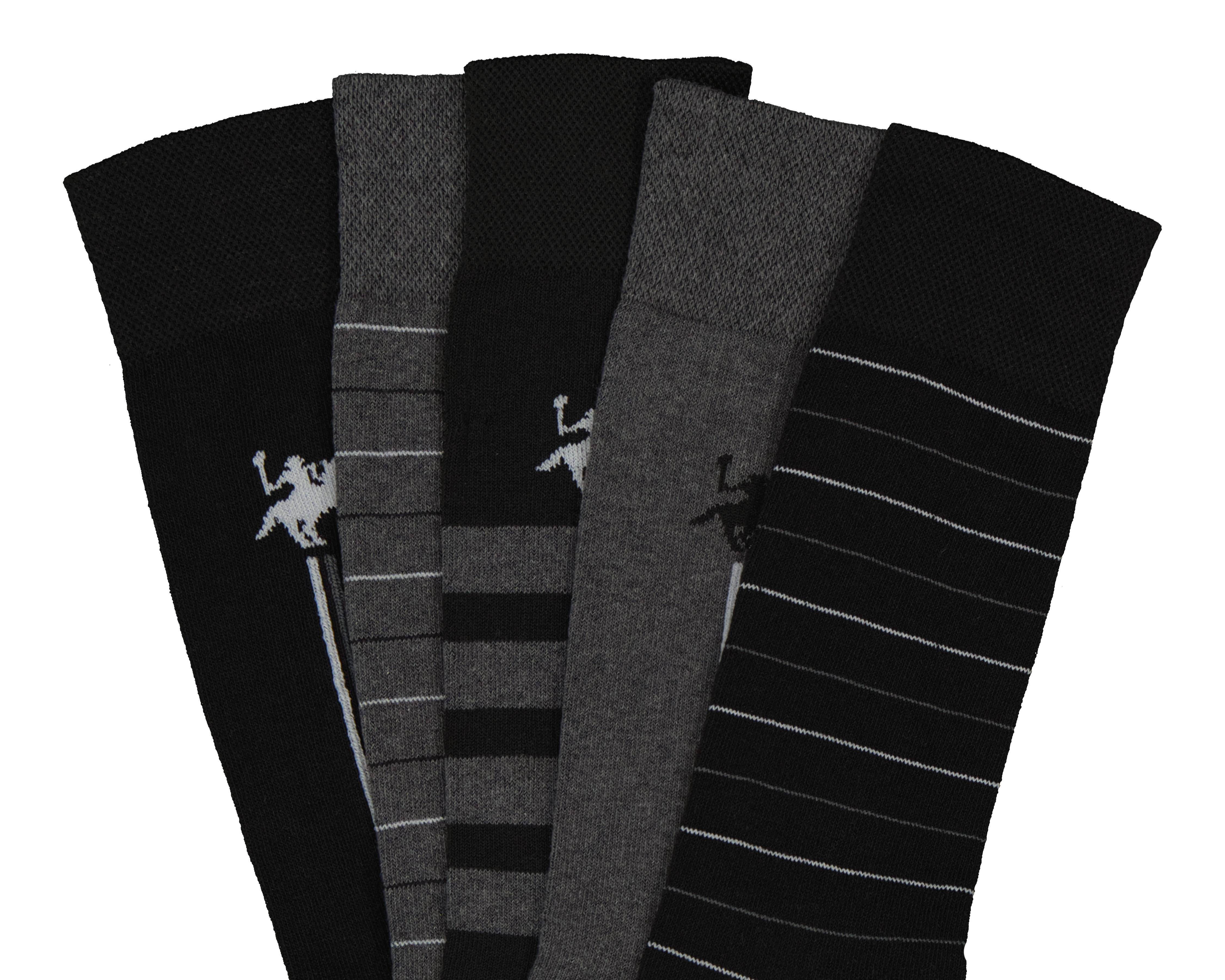 Foto 2 | Foto 2 | Calcetas Largas de Vestir York Team Polo Club para Hombre 5 Pares