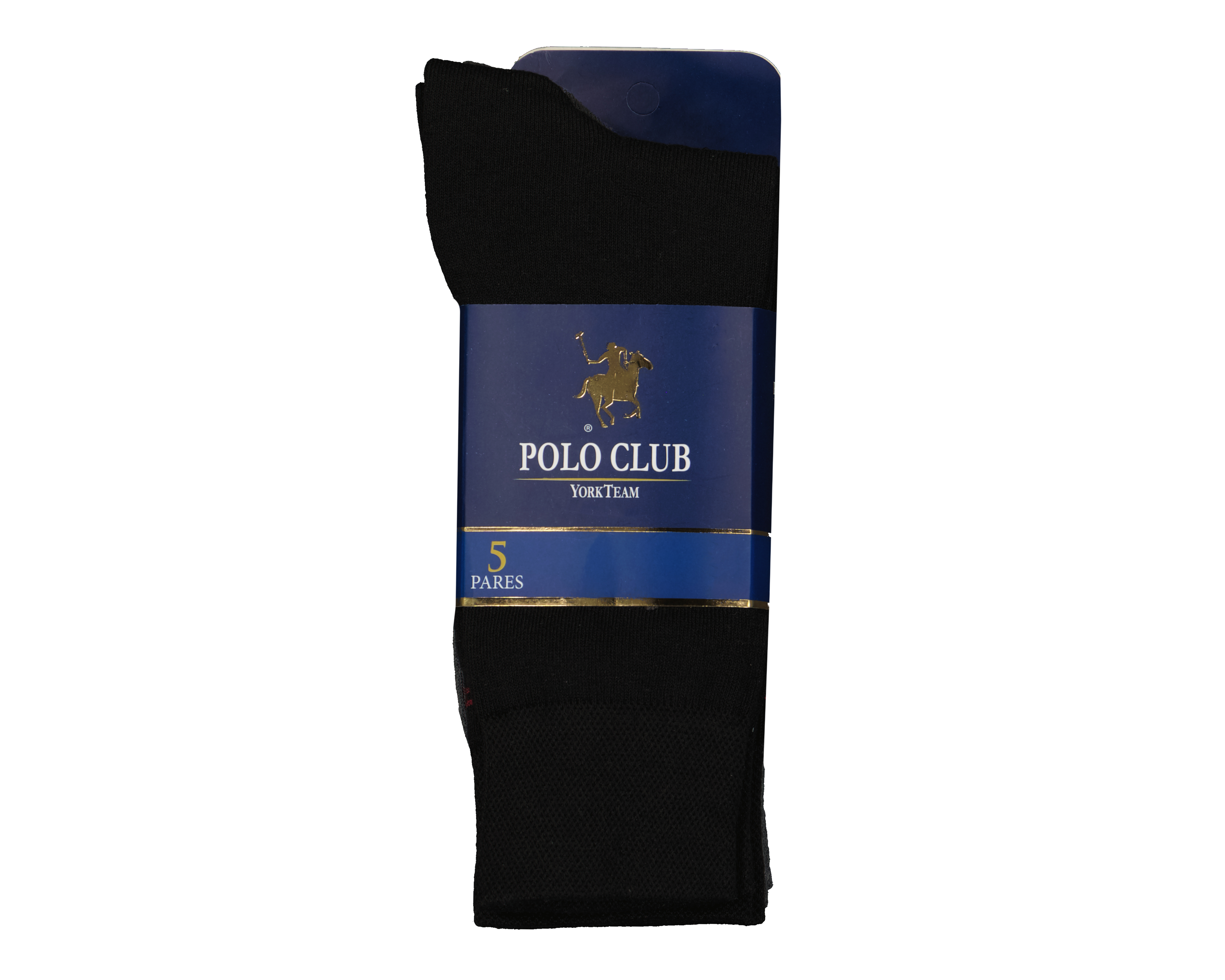 Foto 4 pulgar | Foto 3 | Calcetas Largas York Team Polo Club para Hombre 5 Pares