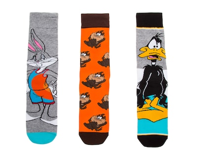 Foto 1 | Foto 1 | Calcetas Largas Looney Tunes para Hombre 3 Pares