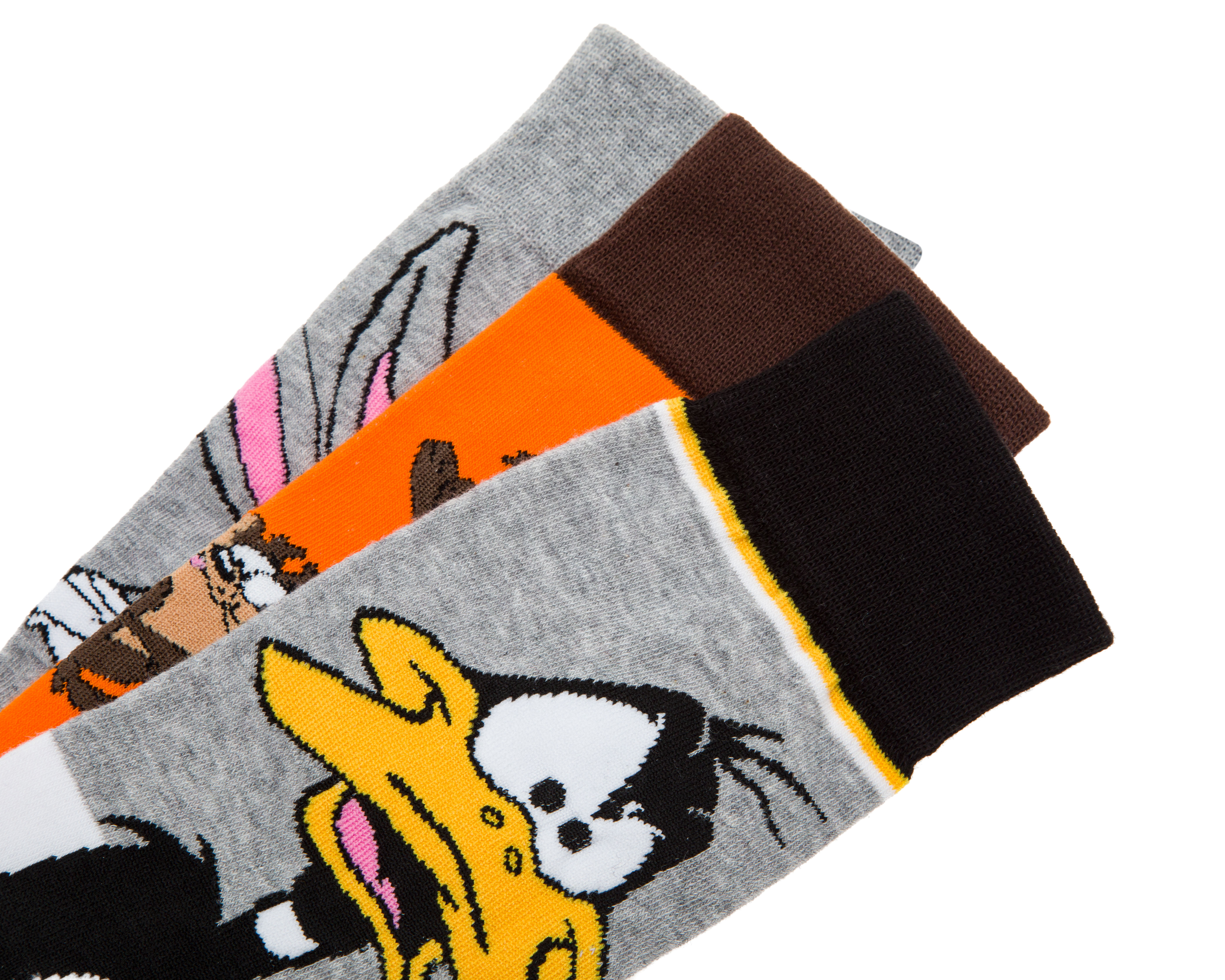 Foto 3 pulgar | Foto 2 | Calcetas Largas Looney Tunes para Hombre 3 Pares