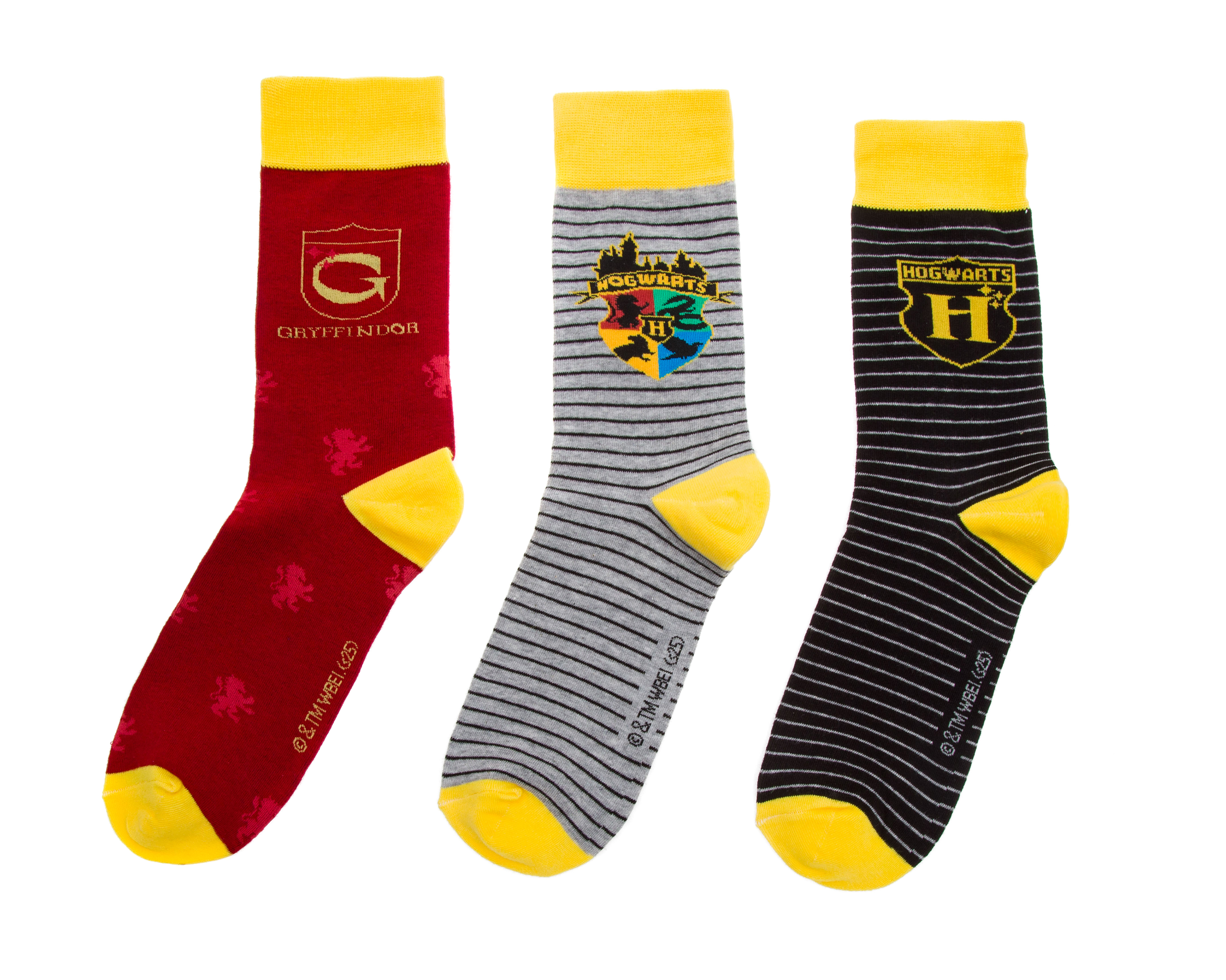 Foto 1 | Foto 1 | Calcetas Largas Harry Potter para Hombre 3 Pares