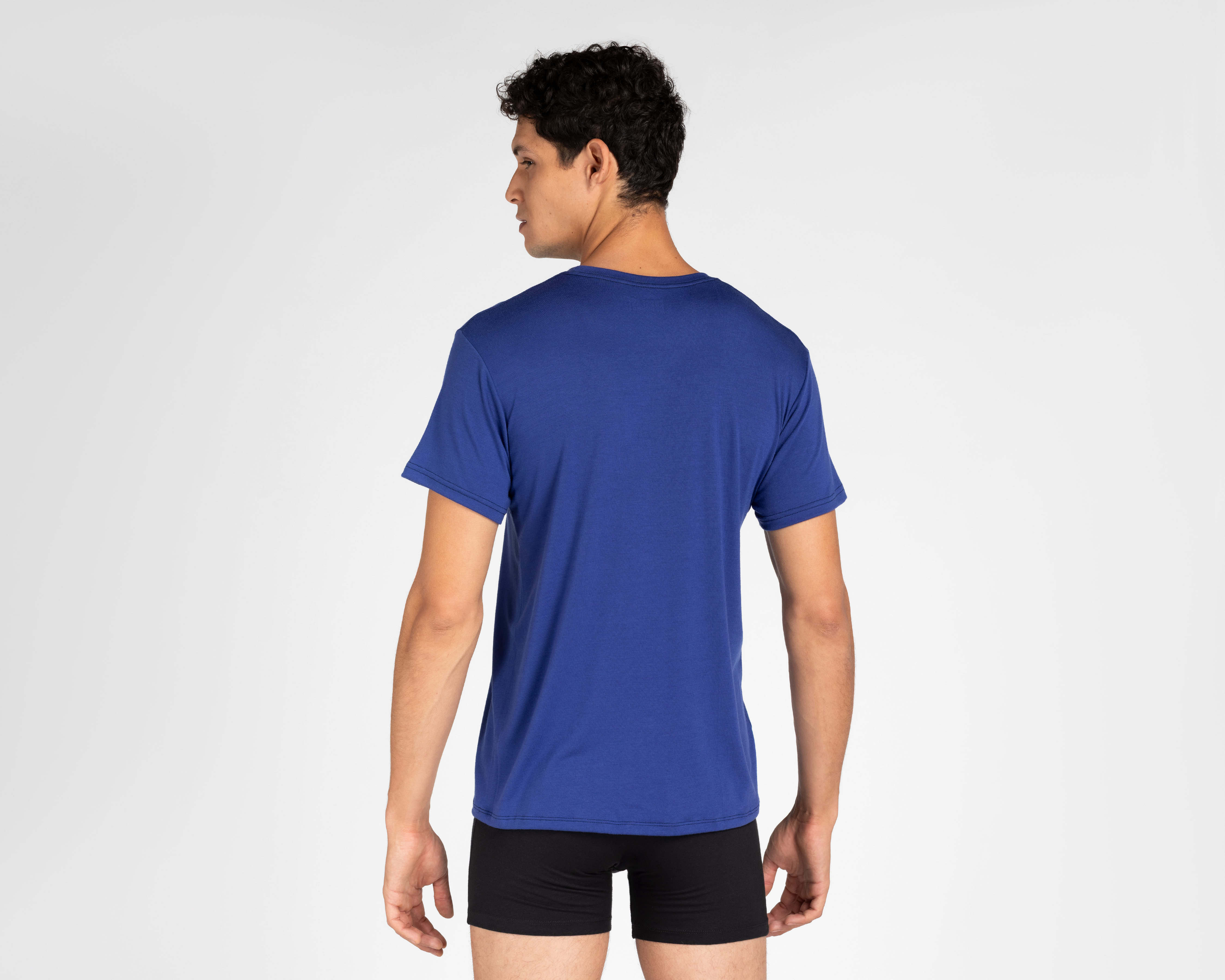 Foto 4 pulgar | Foto 3 | Camiseta Interior Manga Corta Evelast para Hombre 3 Piezas