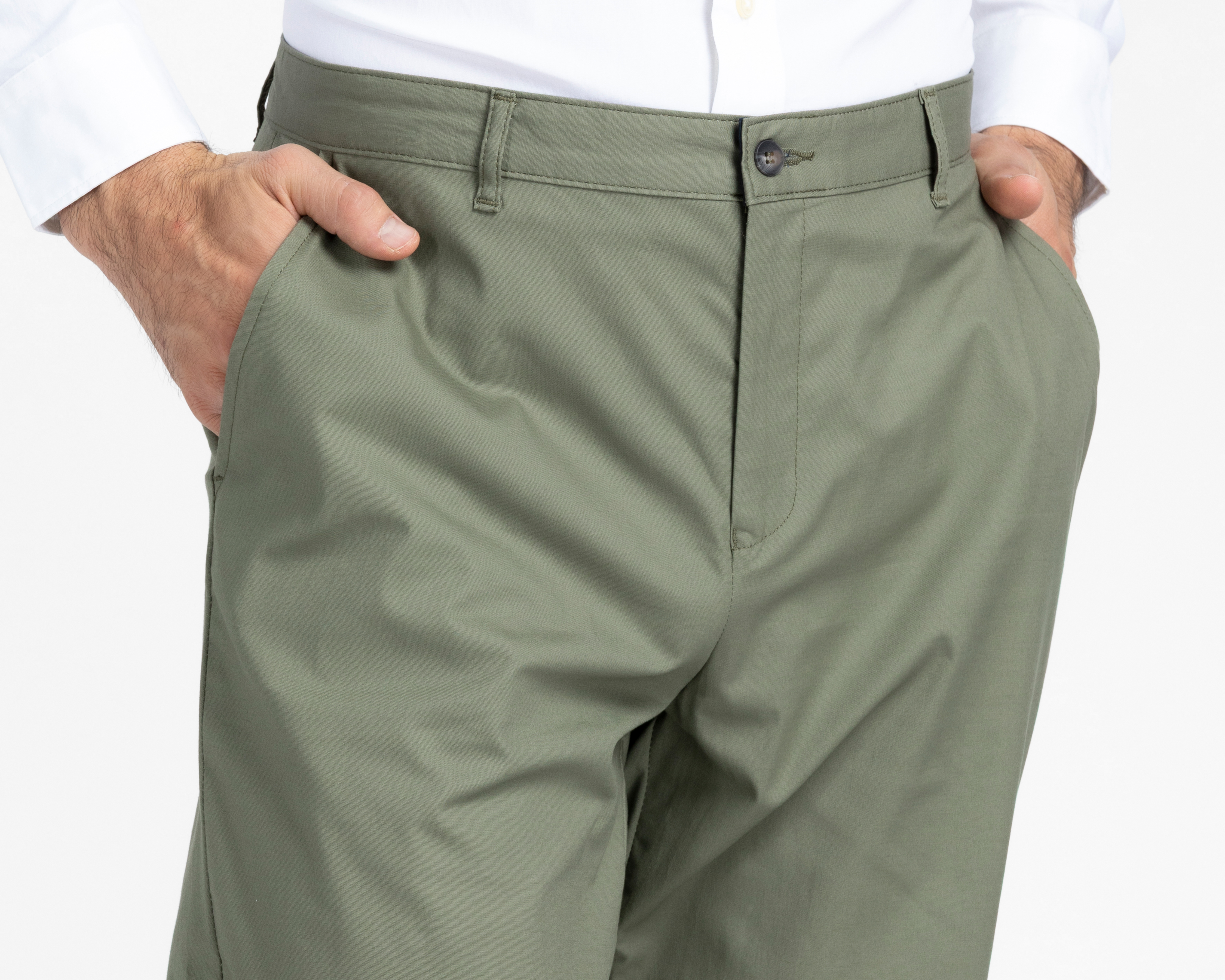 Foto 4 pulgar | Foto 3 | Pantalón Chino Porto Sur Verde Olivo para Hombre