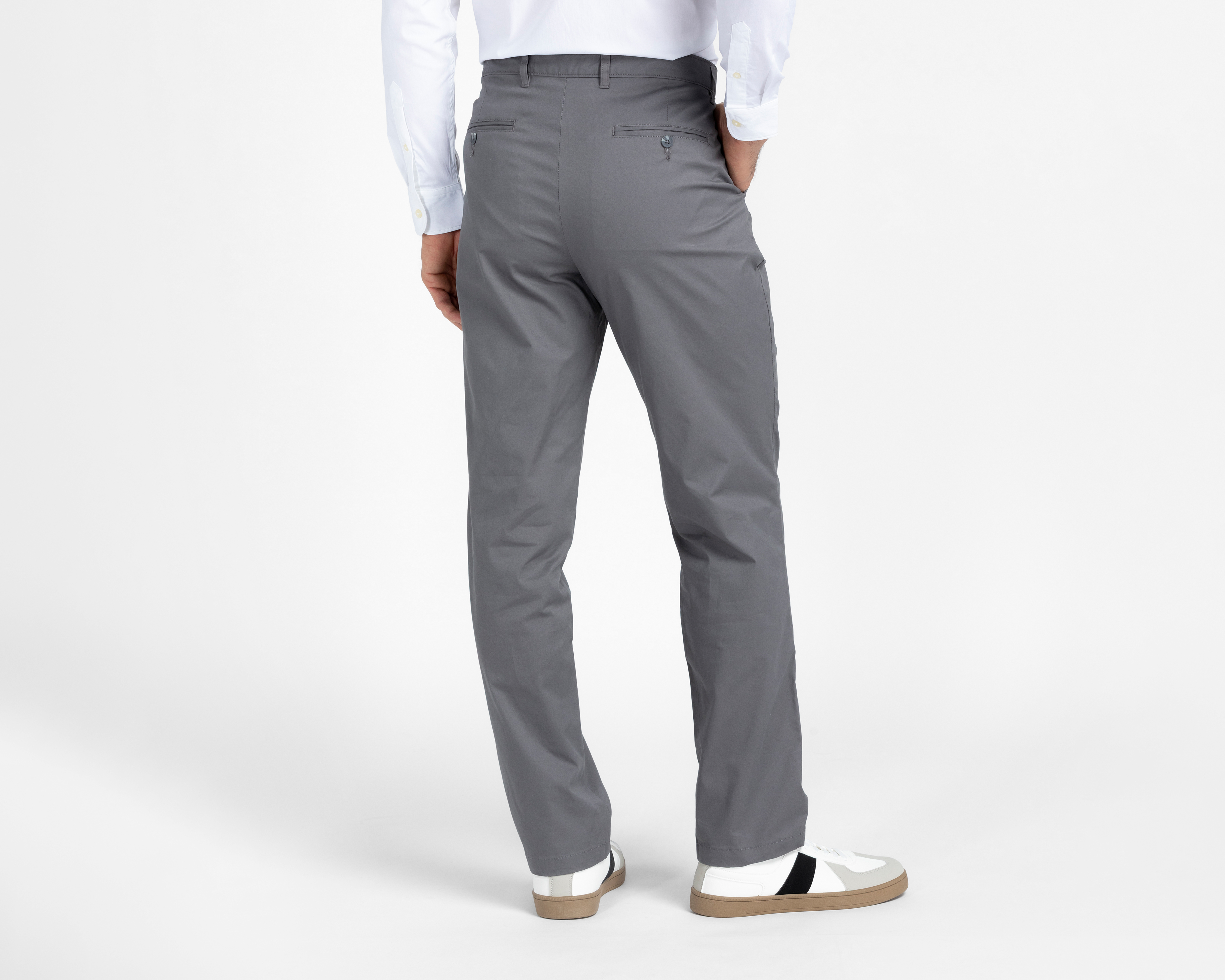 Foto 3 pulgar | Foto 2 | Pantalón Chino Porto Sur Gris para Hombre