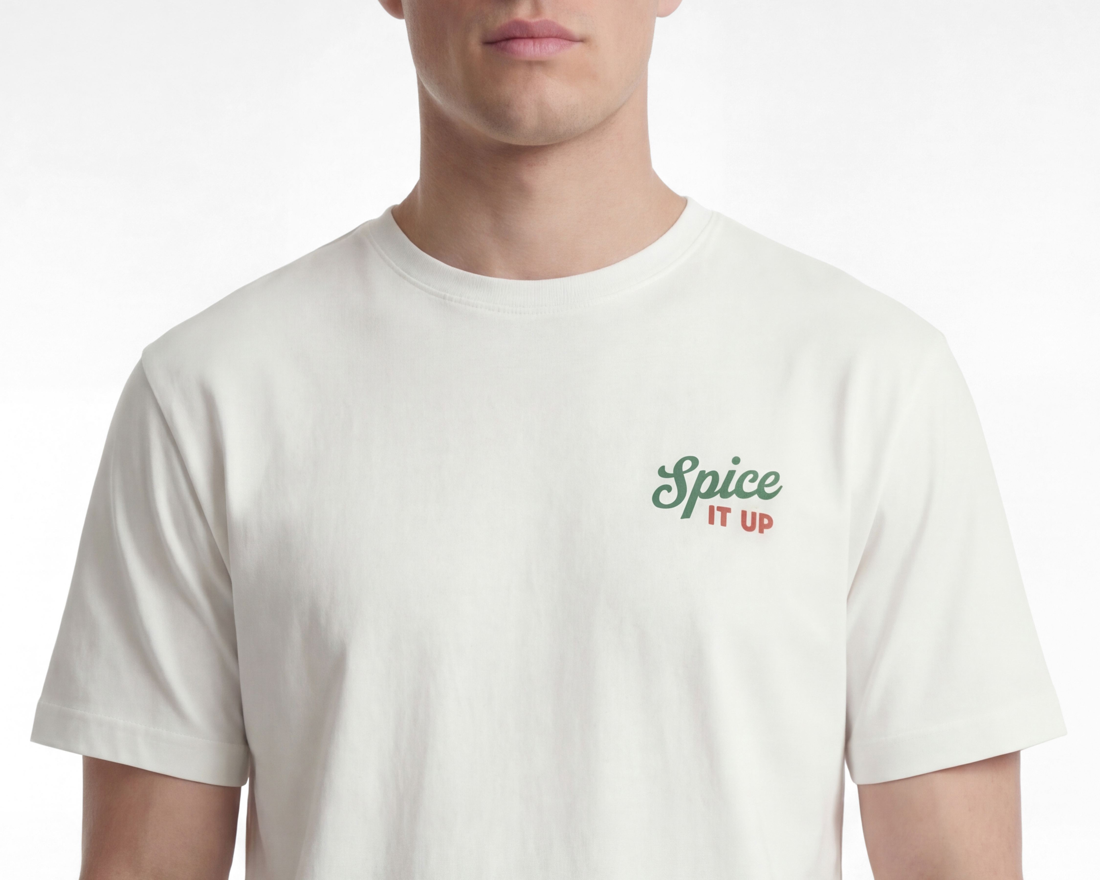 Foto 4 | Foto 4 | Playera de Cuello Redondo Blanca Refill para Hombre