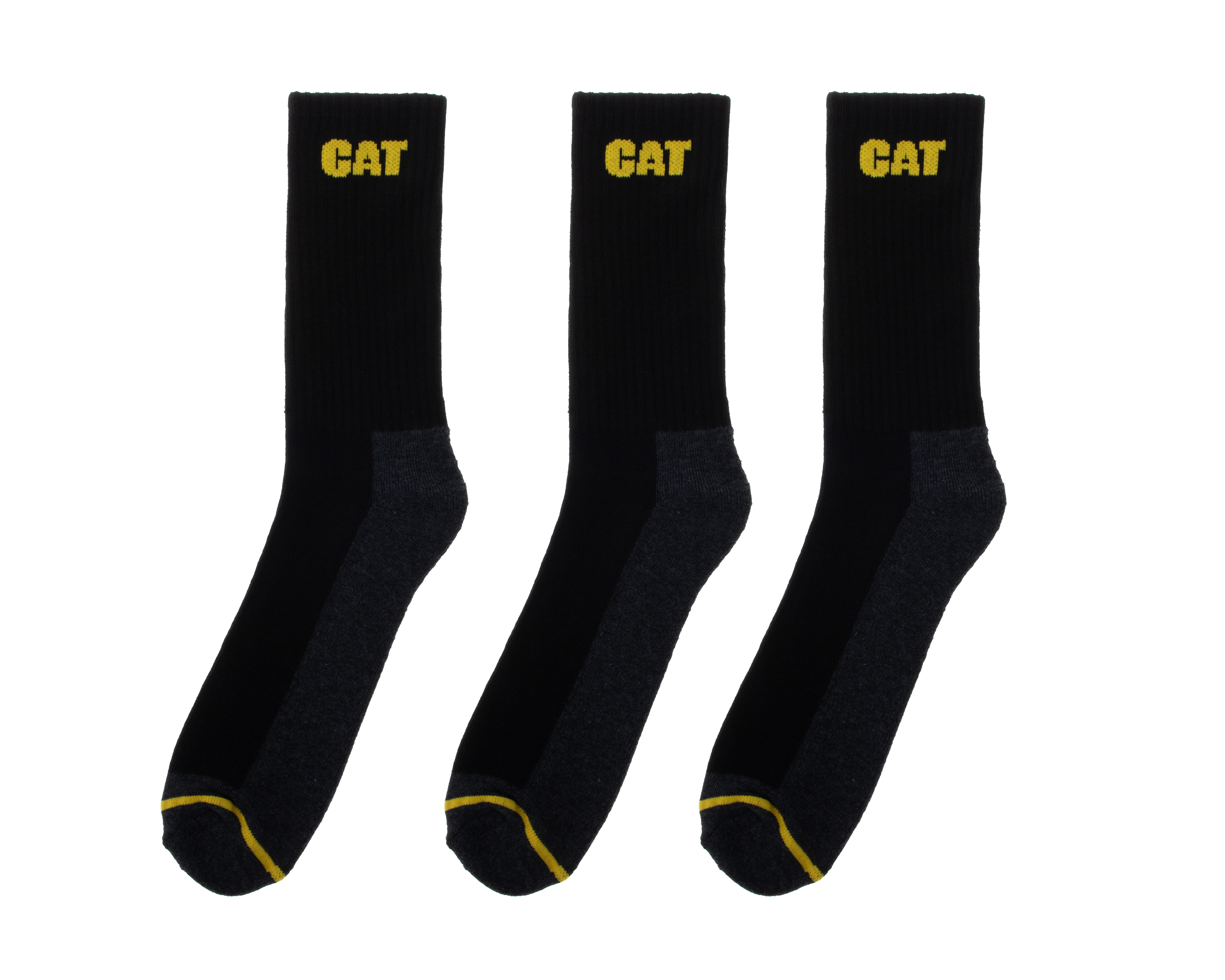 Foto 1 | Foto 1 | Calcetas Largas CAT para Hombre 3 Piezas