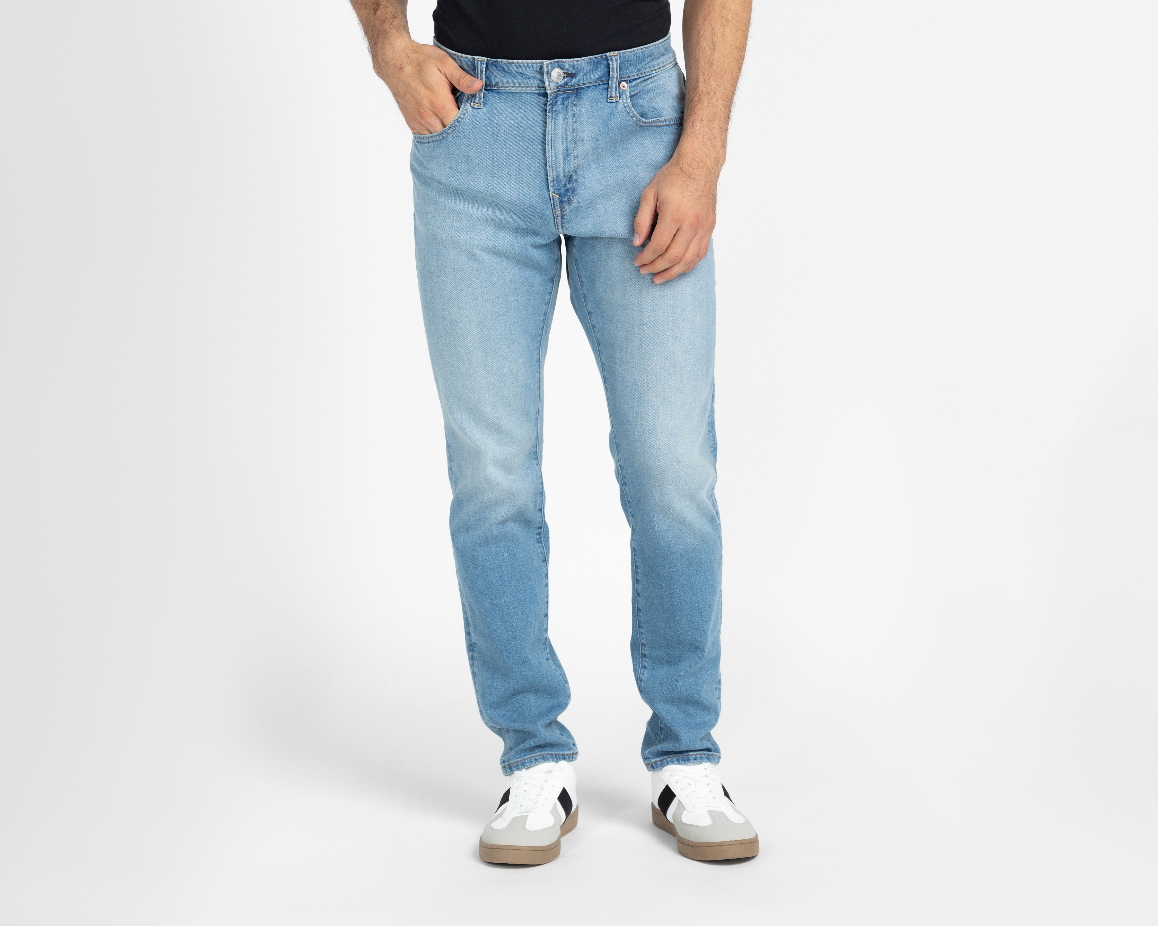 Jeans Athletic Skinny American Eagle Light Clean para Hombre