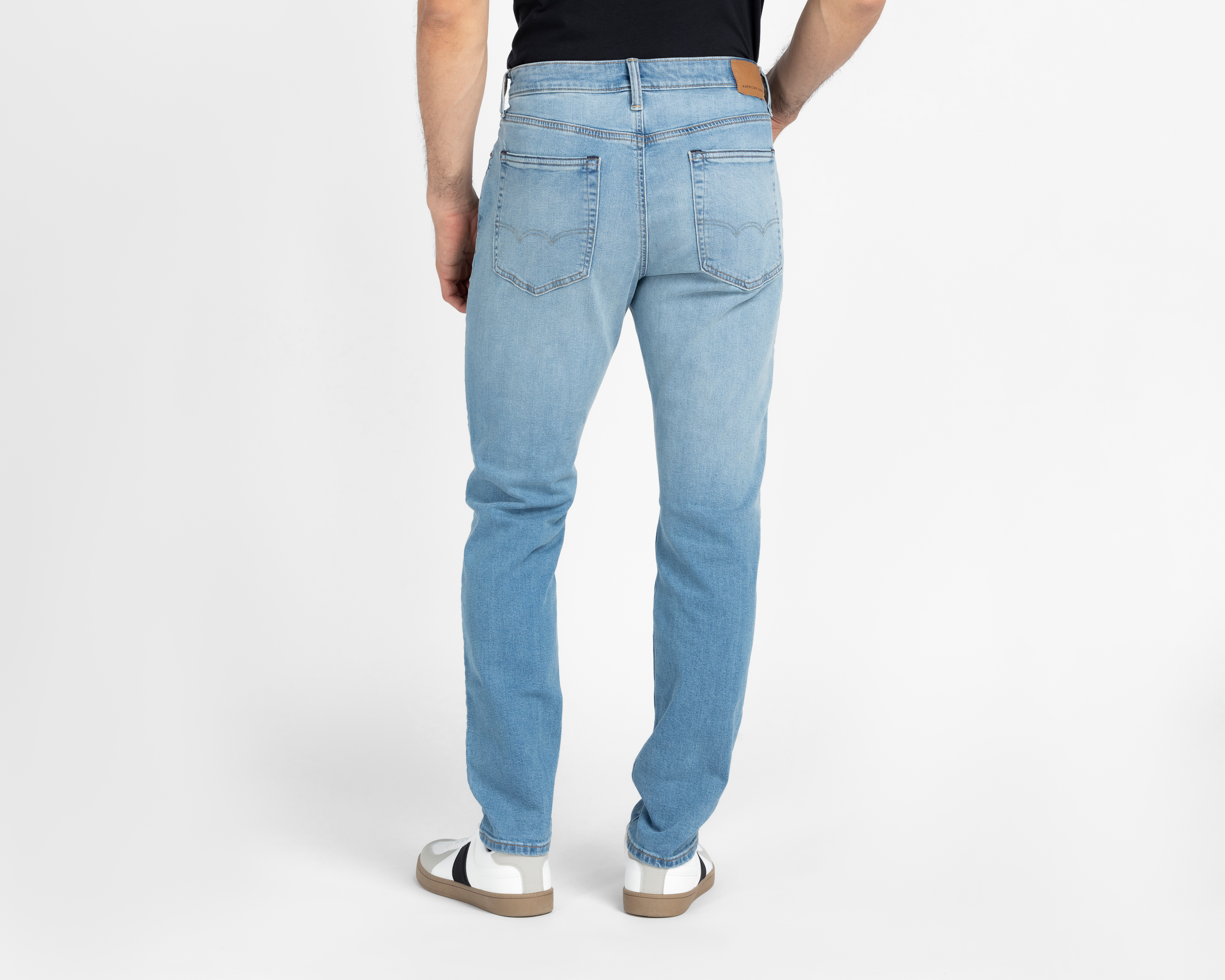 Foto 3 pulgar | Foto 2 | Jeans Athletic Skinny American Eagle Light Clean para Hombre