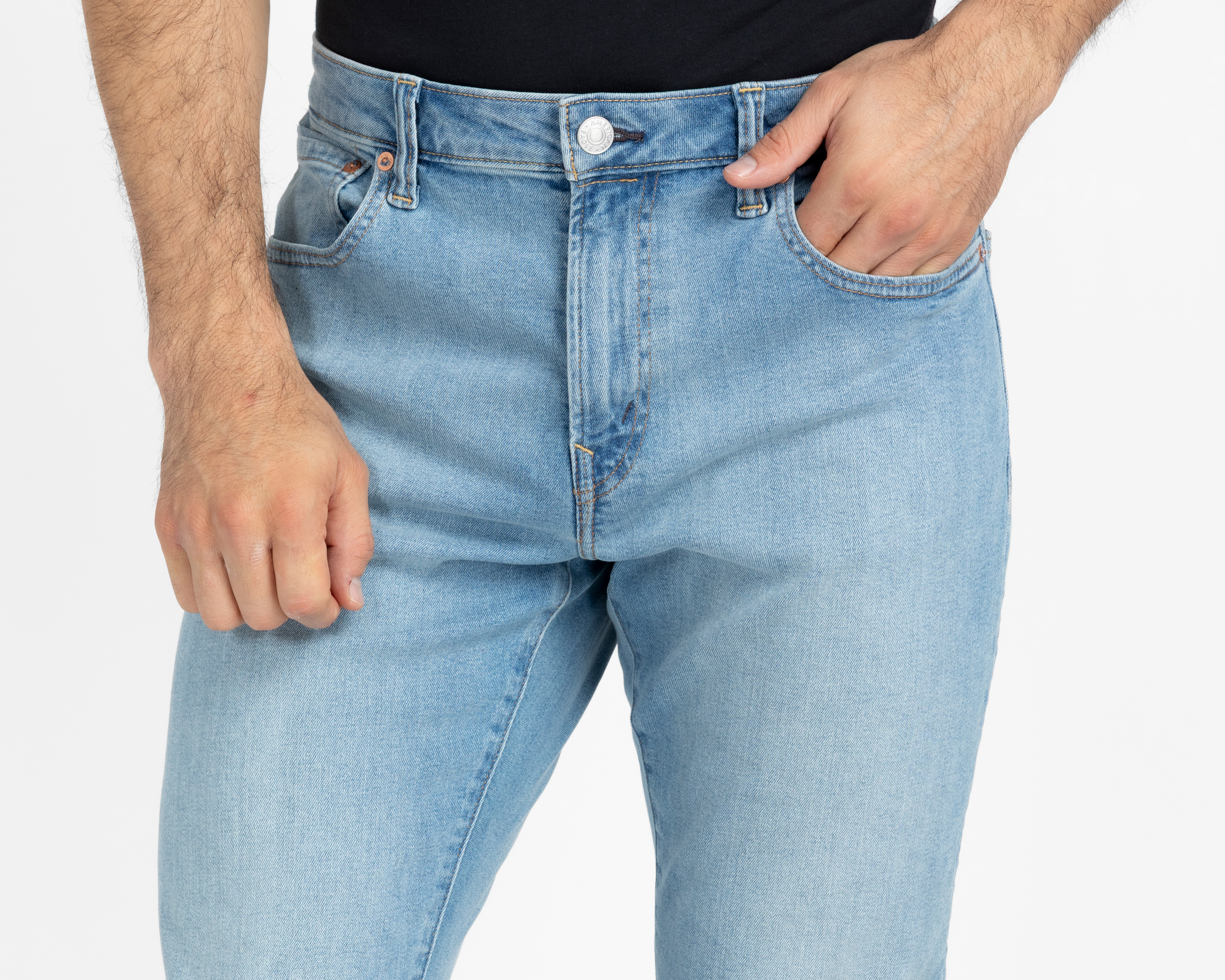 Foto 4 pulgar | Foto 3 | Jeans Athletic Skinny American Eagle Light Clean para Hombre