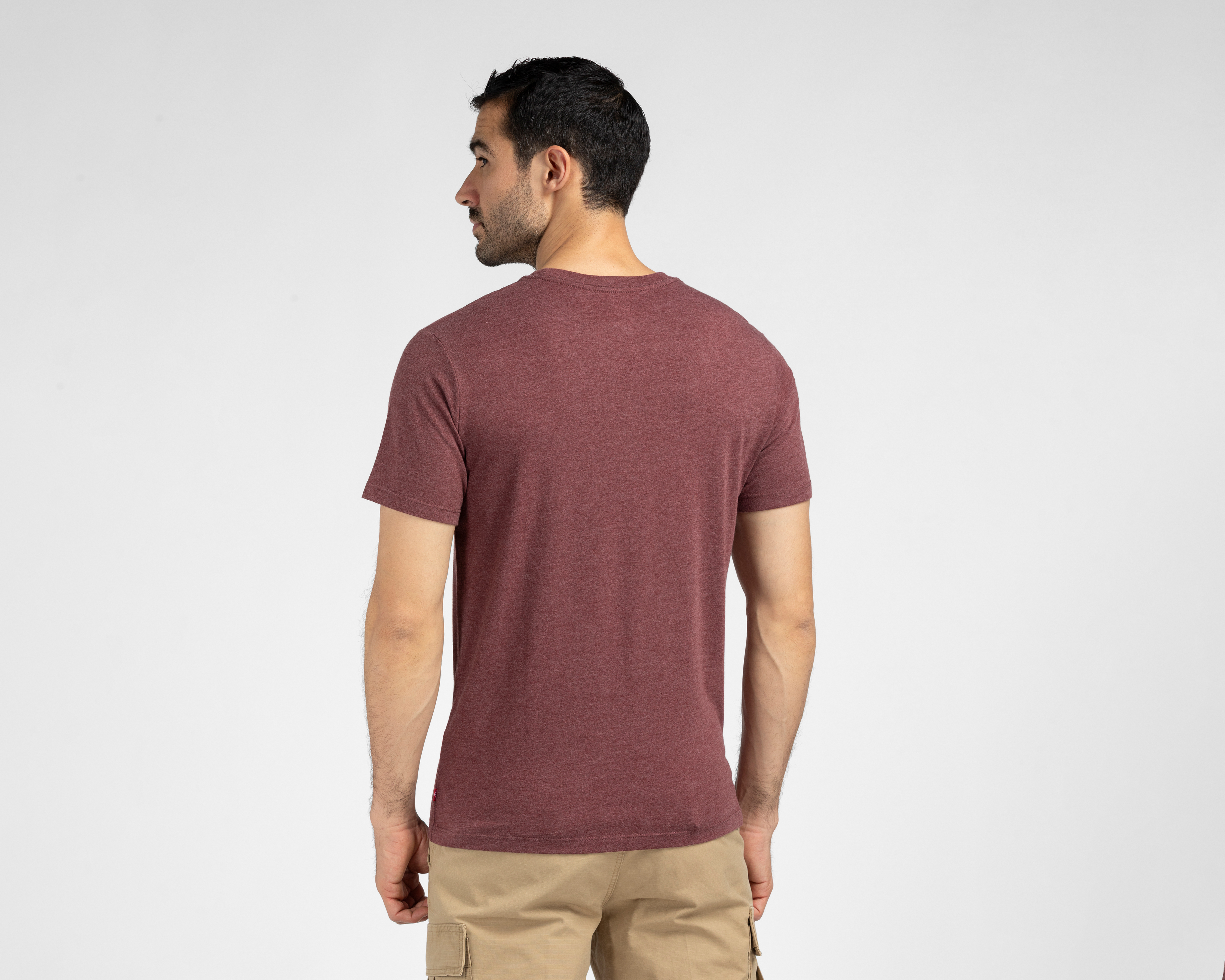 Foto 2 | Foto 2 | Playera de Cuello Redondo Vino Levi's para Hombre