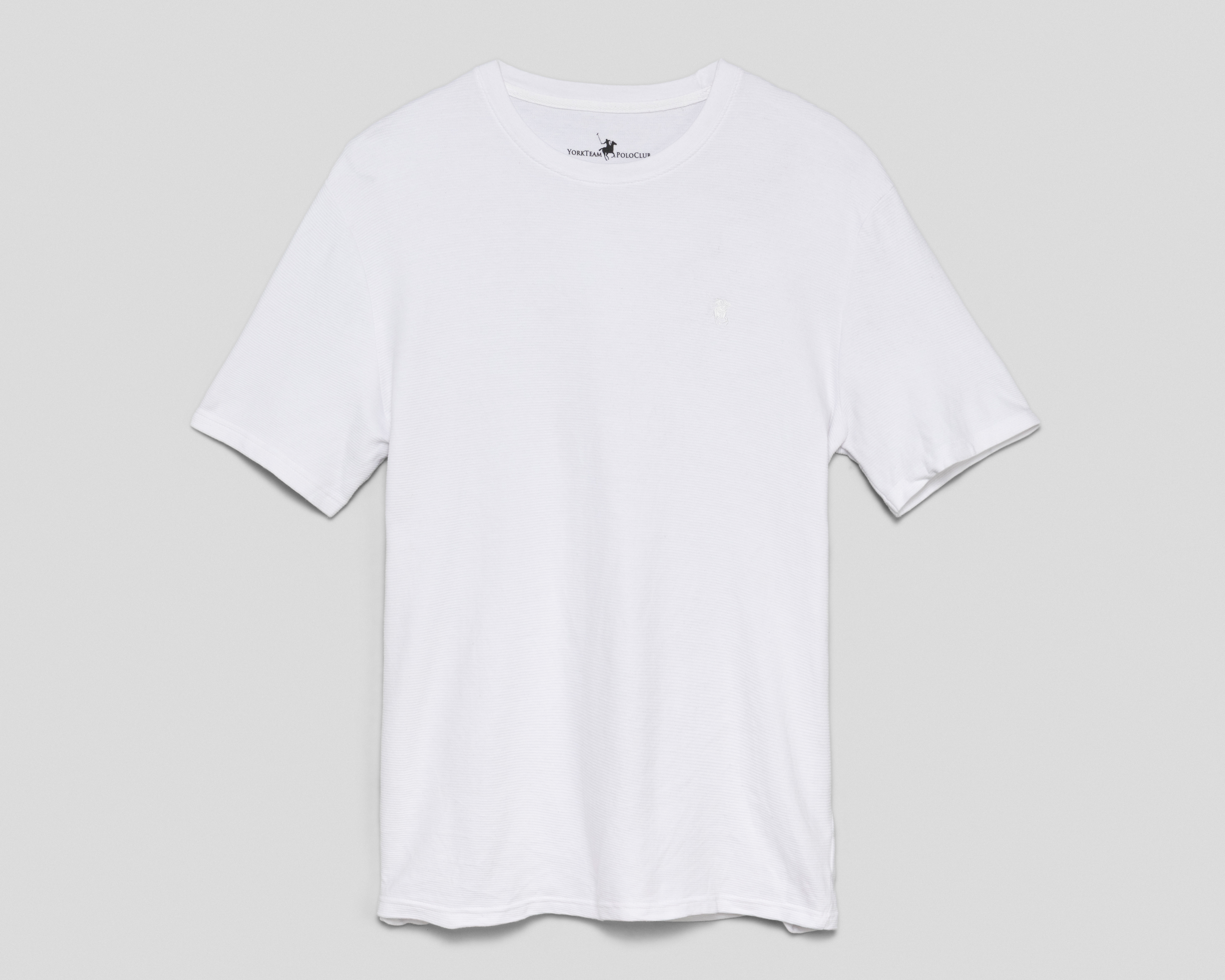 Foto 1 | Foto 1 | Playera de Cuello Redondo Blanca York Team Polo Club para Hombre