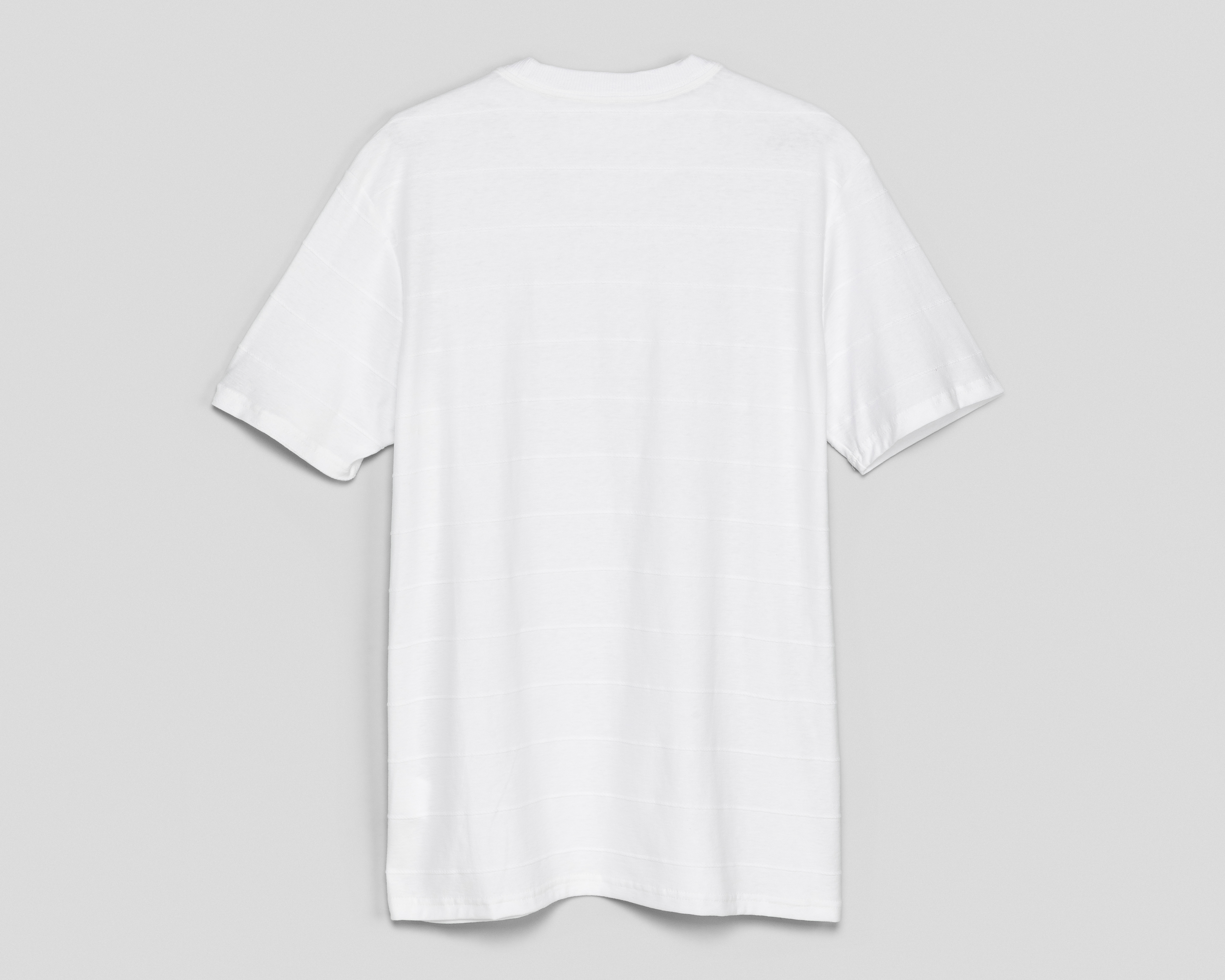 Foto 3 pulgar | Foto 2 | Playera de Cuello Redondo Blanca Refill para Hombre