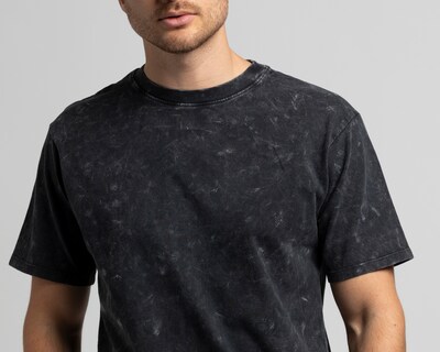 Foto 4 | Foto 4 | Playera de Cuello Redondo Negra Strona para Hombre