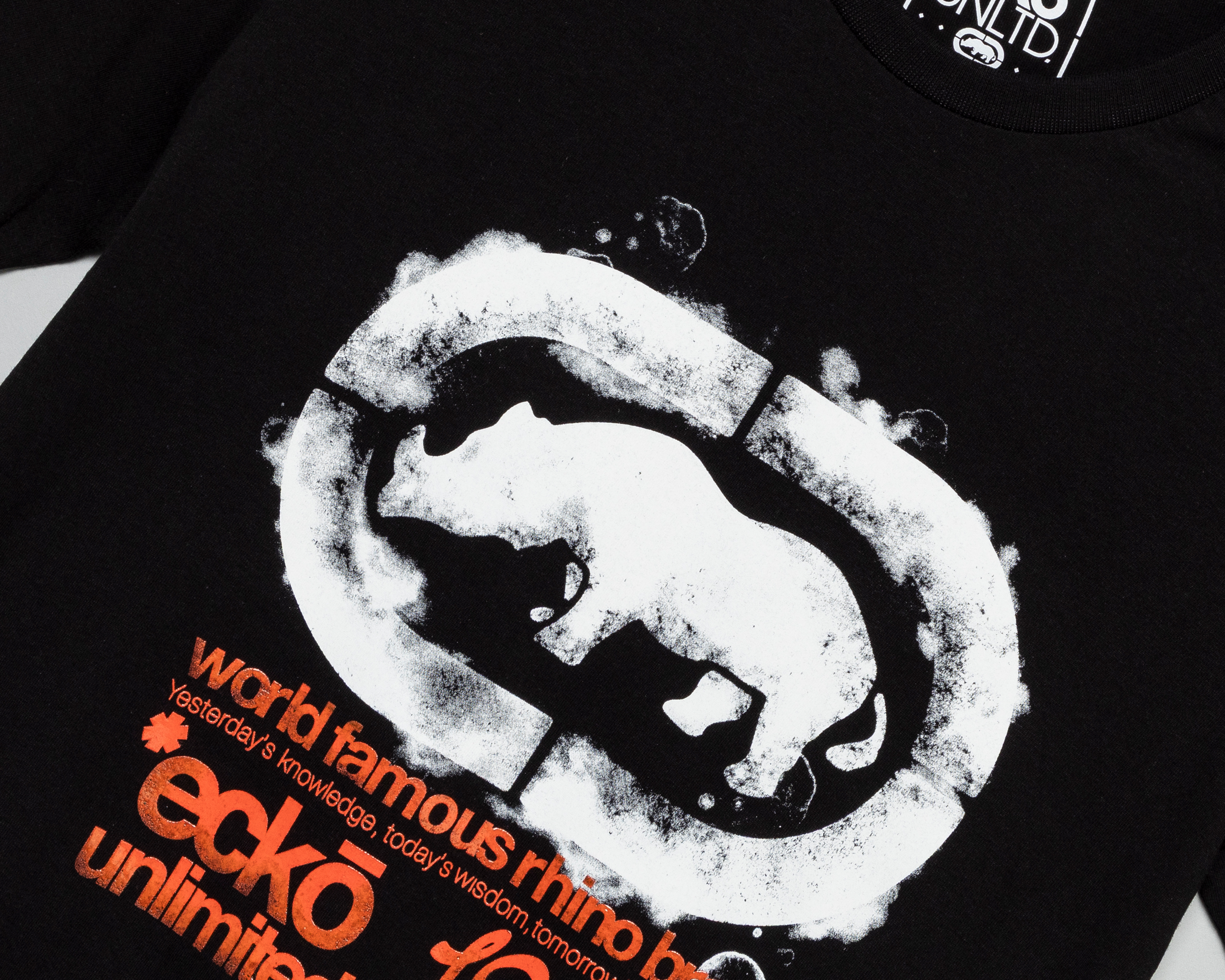 Foto 3 | Foto 3 | Playera de Cuello Redondo Negra Ecko Unltd. para Hombre