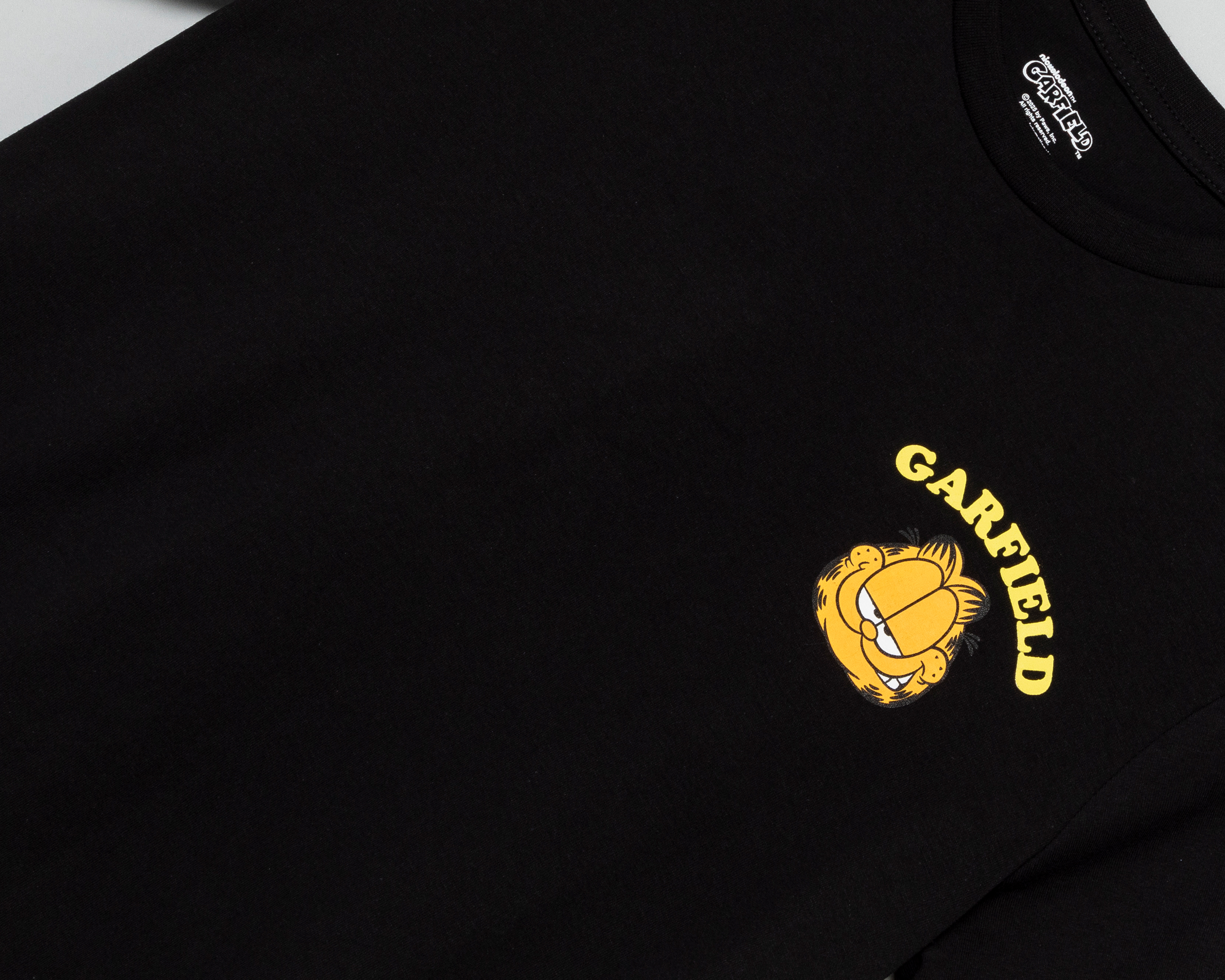 Foto 3 | Foto 3 | Playera de Cuello Redondo Negra Garfield para Hombre