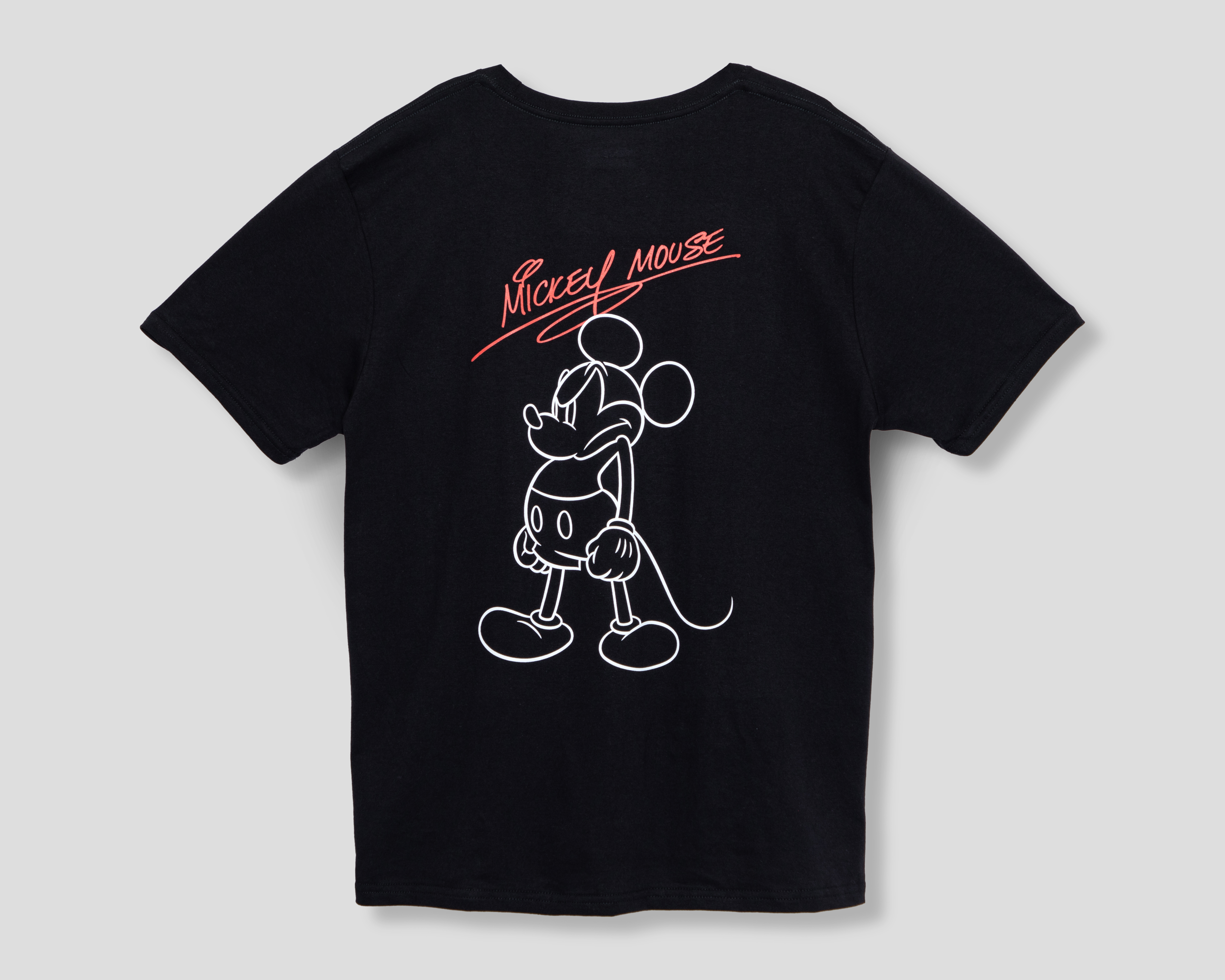 Foto 3 pulgar | Foto 2 | Playera de Cuello Redondo Negra Disney Mickey Mouse para Hombre