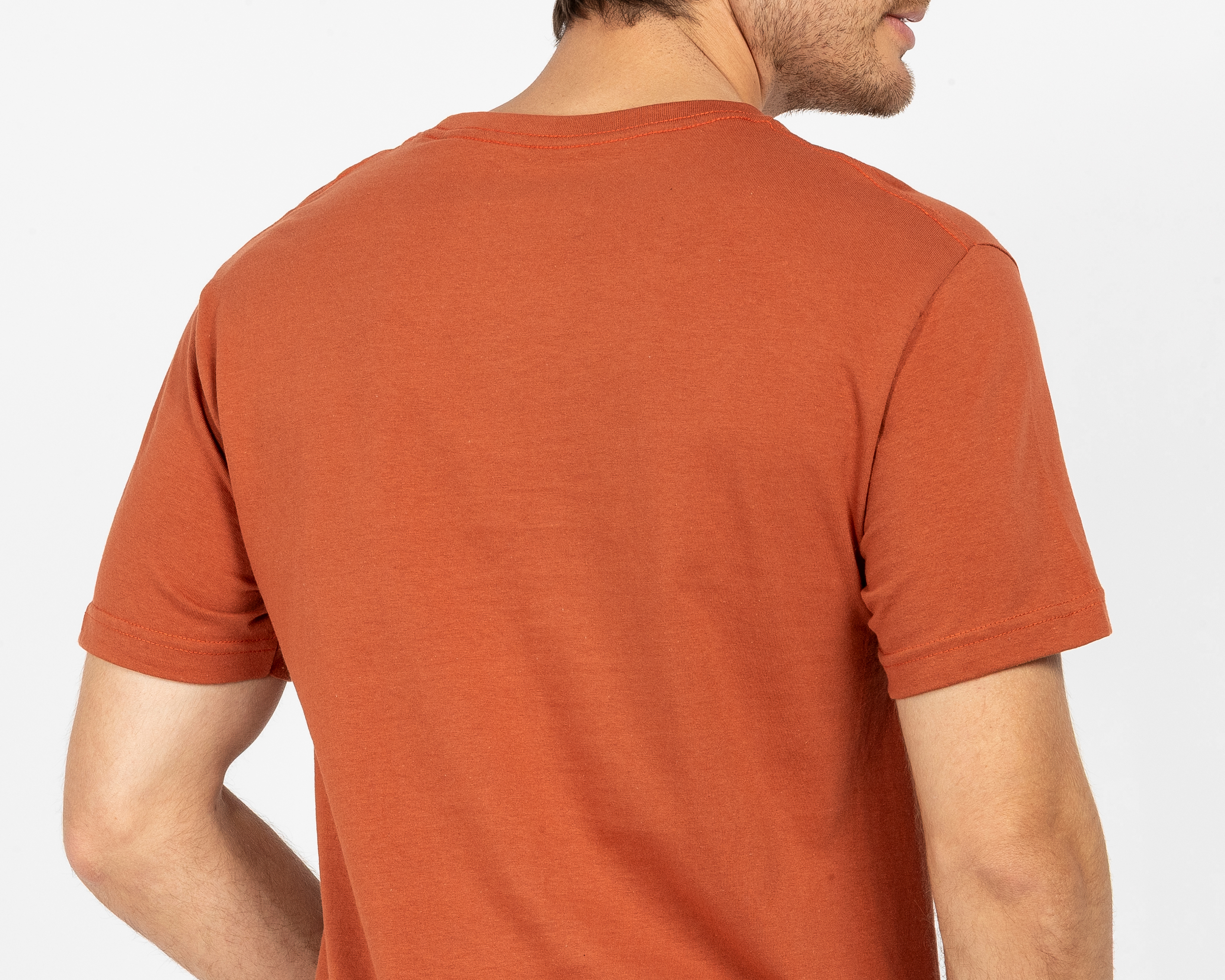 Foto 5 | Foto 5 | Playera de Cuello Redondo Anaranjada Refill para Hombre
