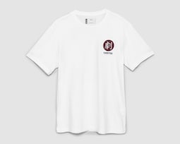 Playera de Cuello Redondo Blanca Neo*City para Hombre