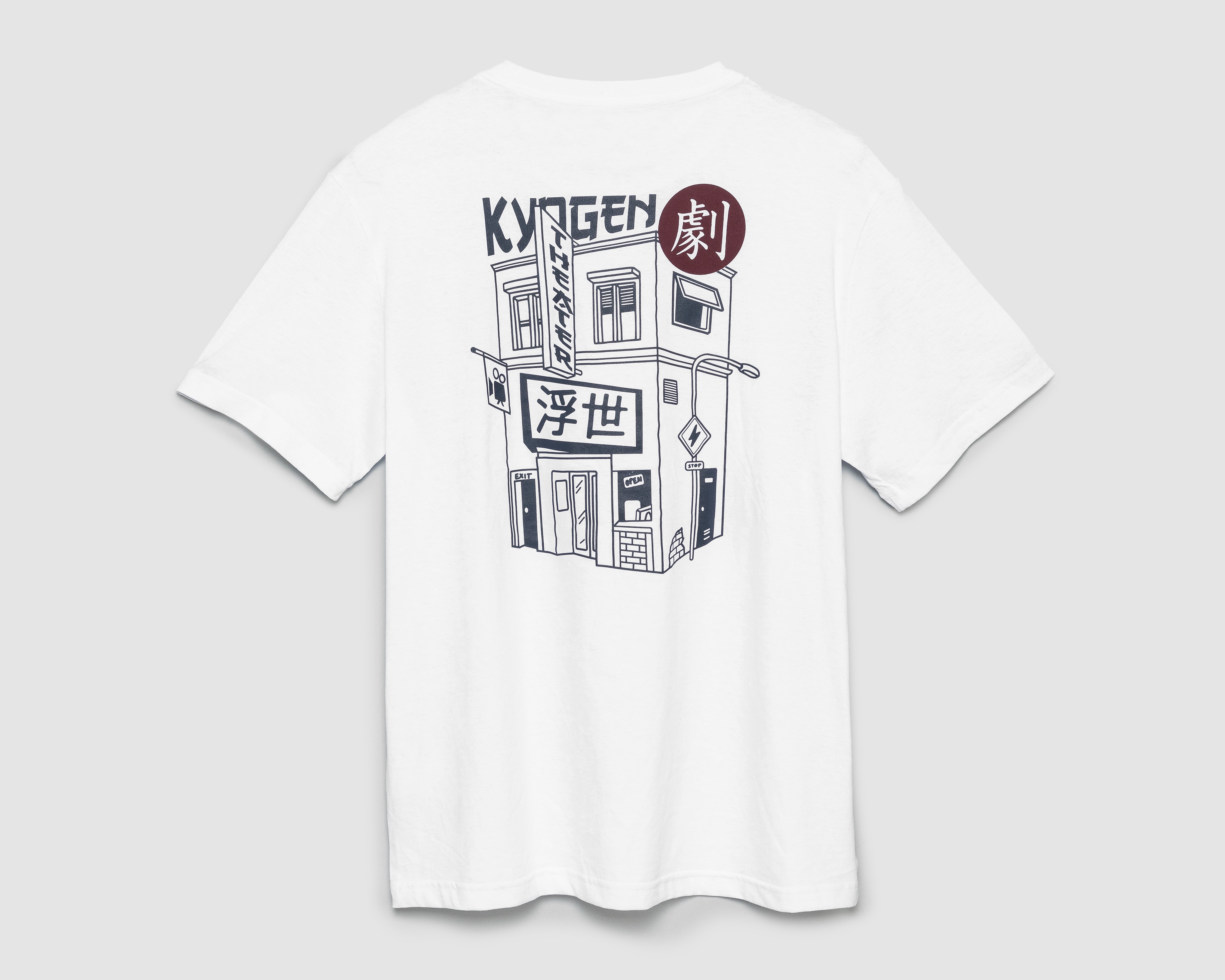 Foto 2 | Foto 2 | Playera de Cuello Redondo Blanca Neo*City para Hombre