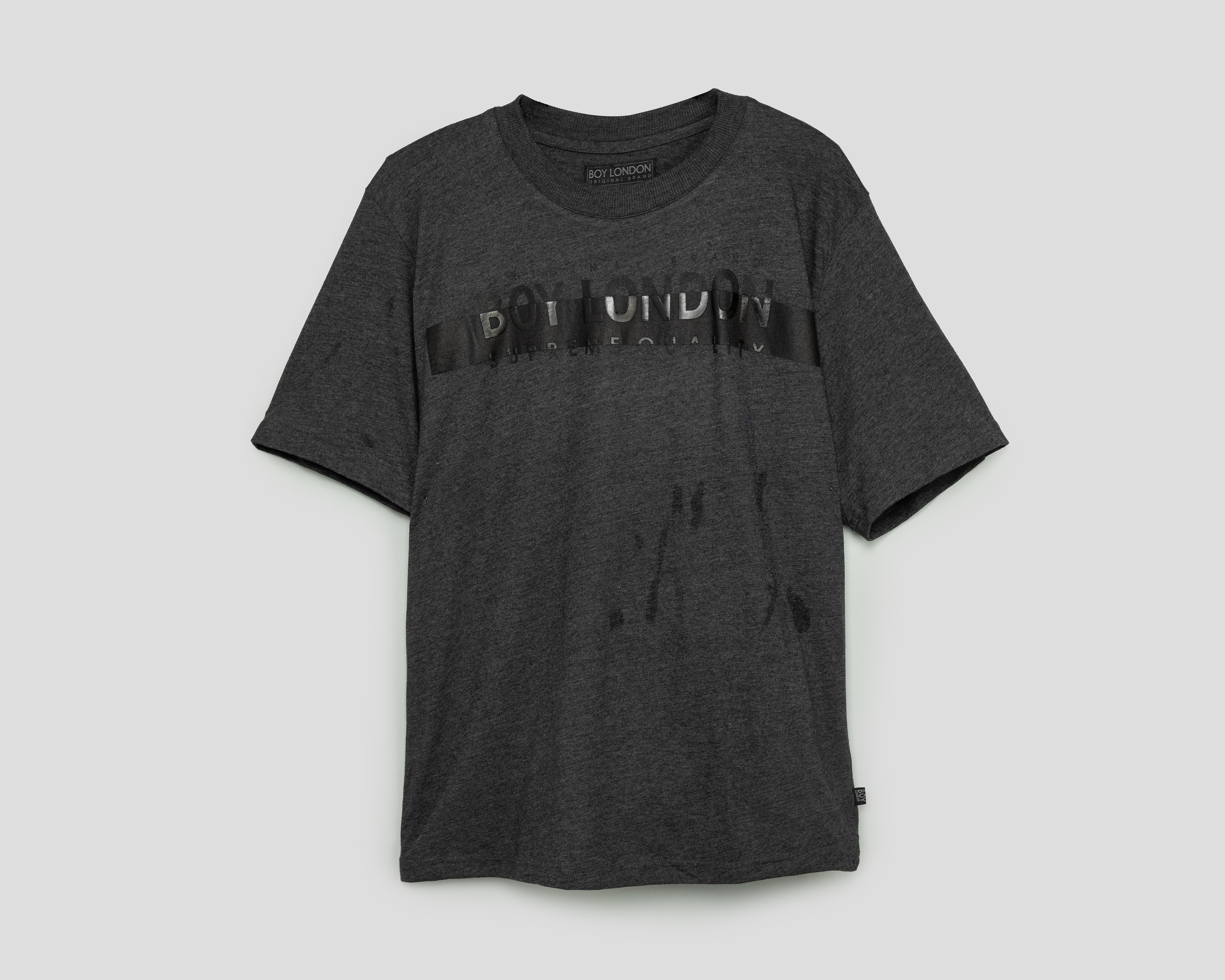 Foto 1 | Foto 1 | Playera de Cuello Redondo Negra Boy London para Hombre