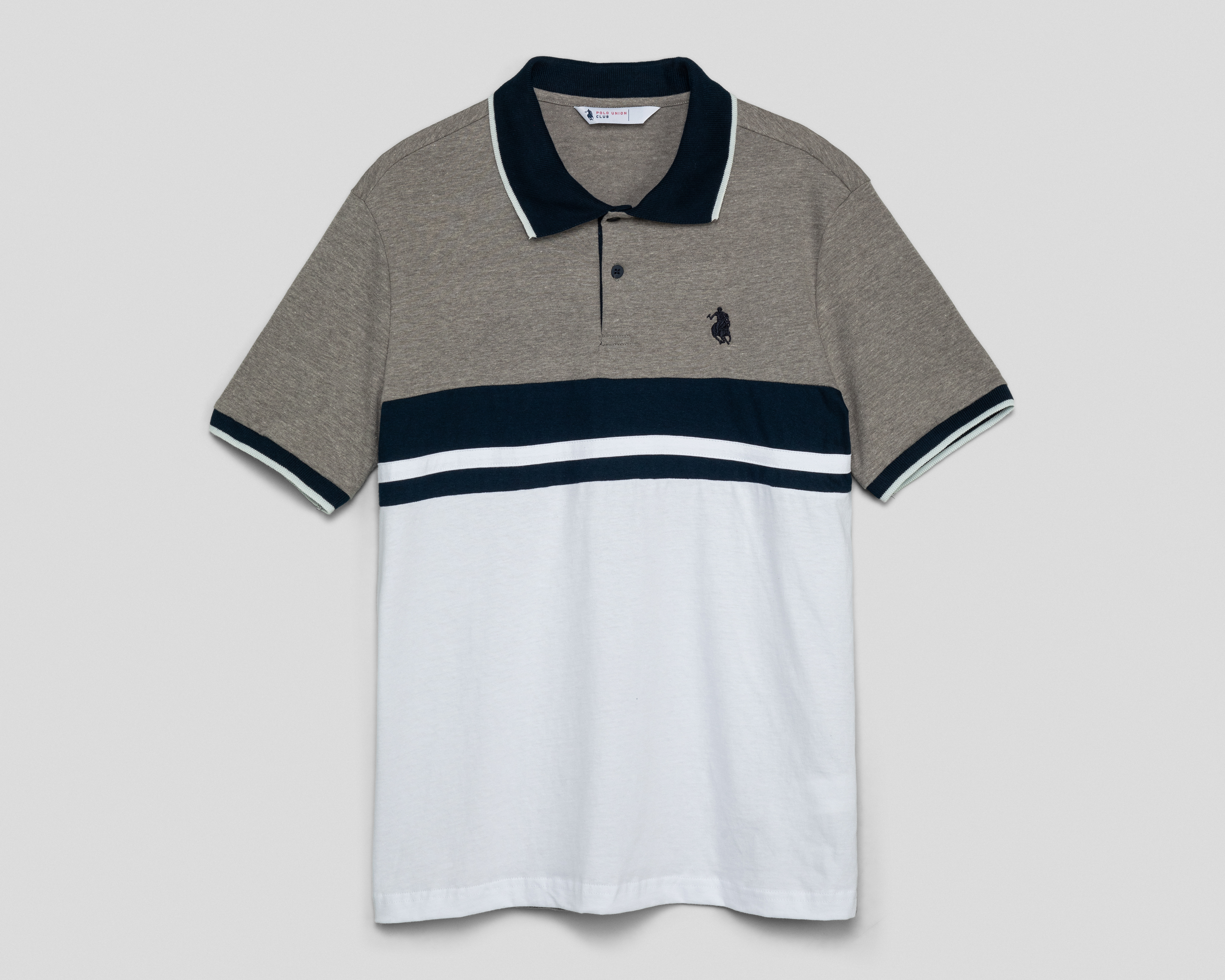 Foto 1 | Foto 1 | Playera Polo Union Club Gris para Hombre