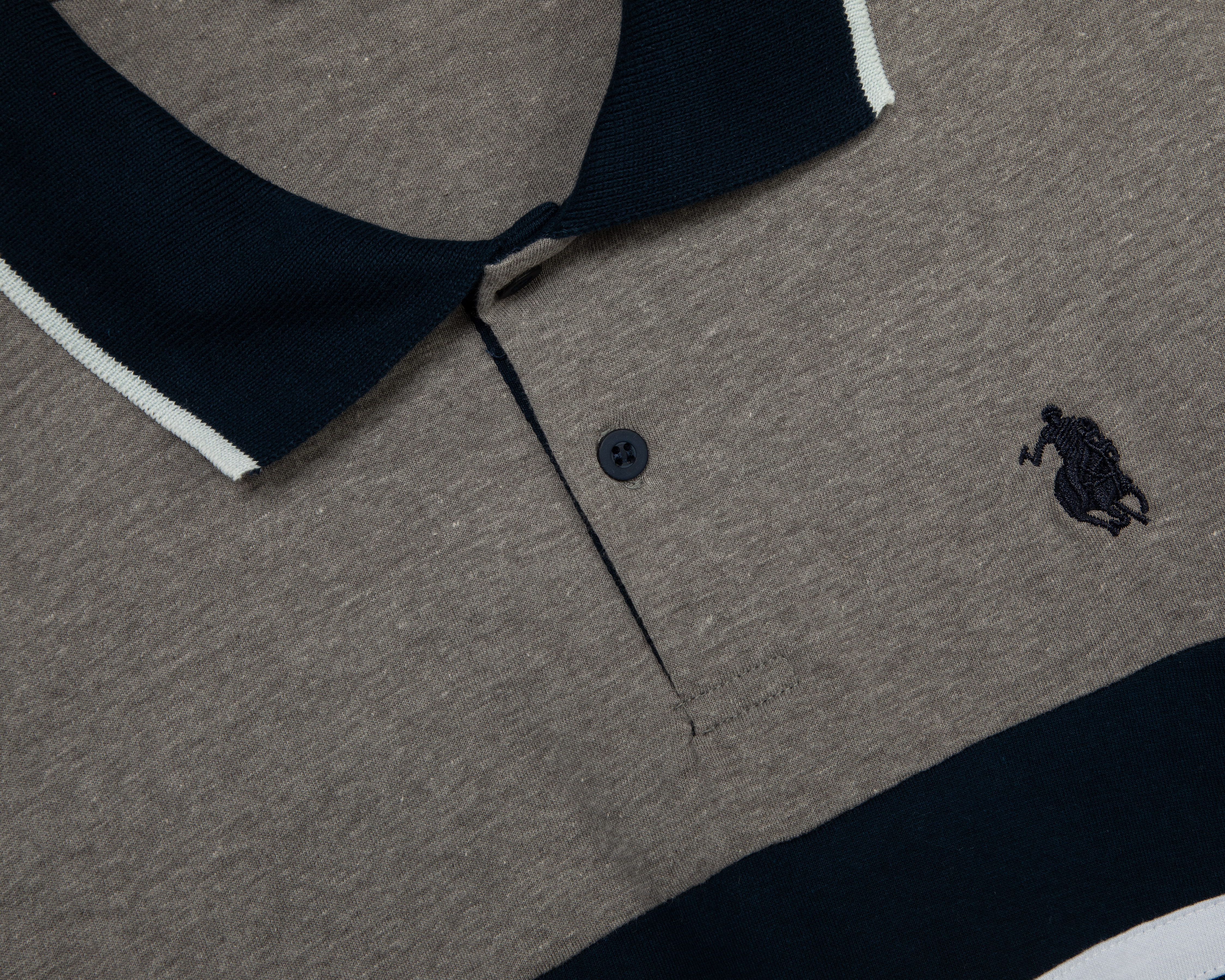 Foto 3 | Foto 3 | Playera Polo Union Club Gris para Hombre