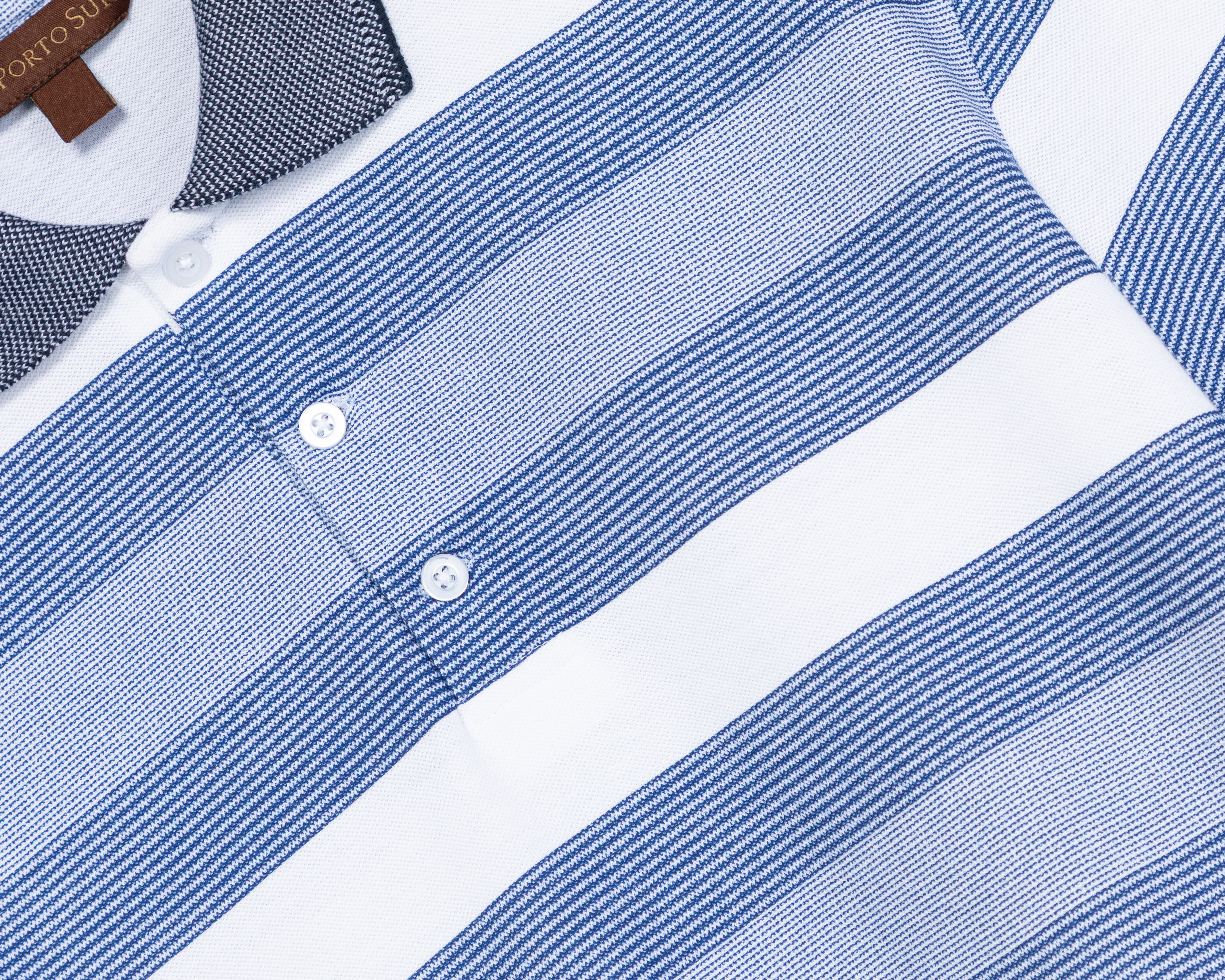 Foto 3 | Foto 3 | Playera Polo Porto Sur Azul para Hombre