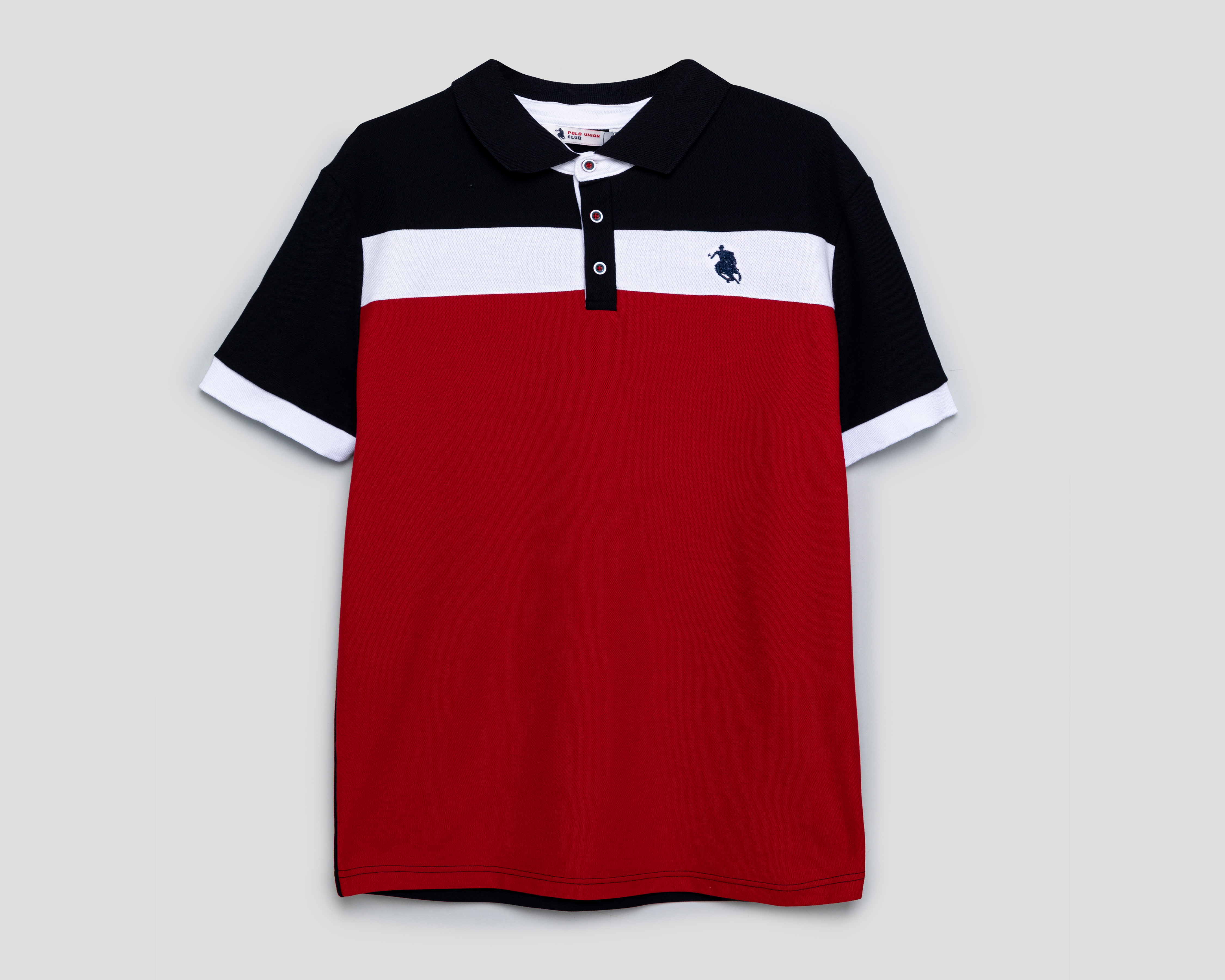 Foto 2 pulgar | Foto 1 | Playera Polo Polo Union Club Roja para Hombre