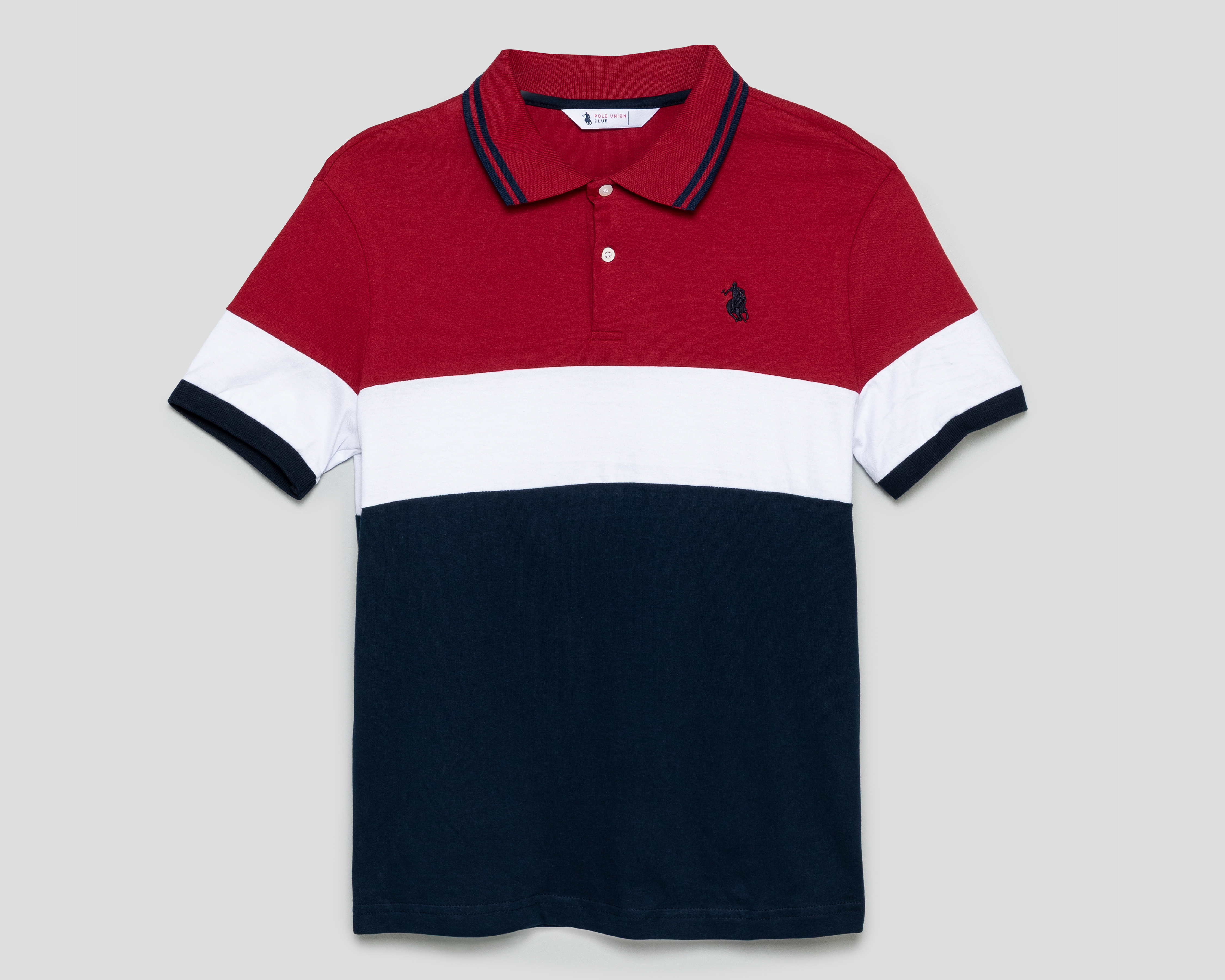 Foto 2 pulgar | Foto 1 | Playera Polo Union Club Multicolor para Hombre